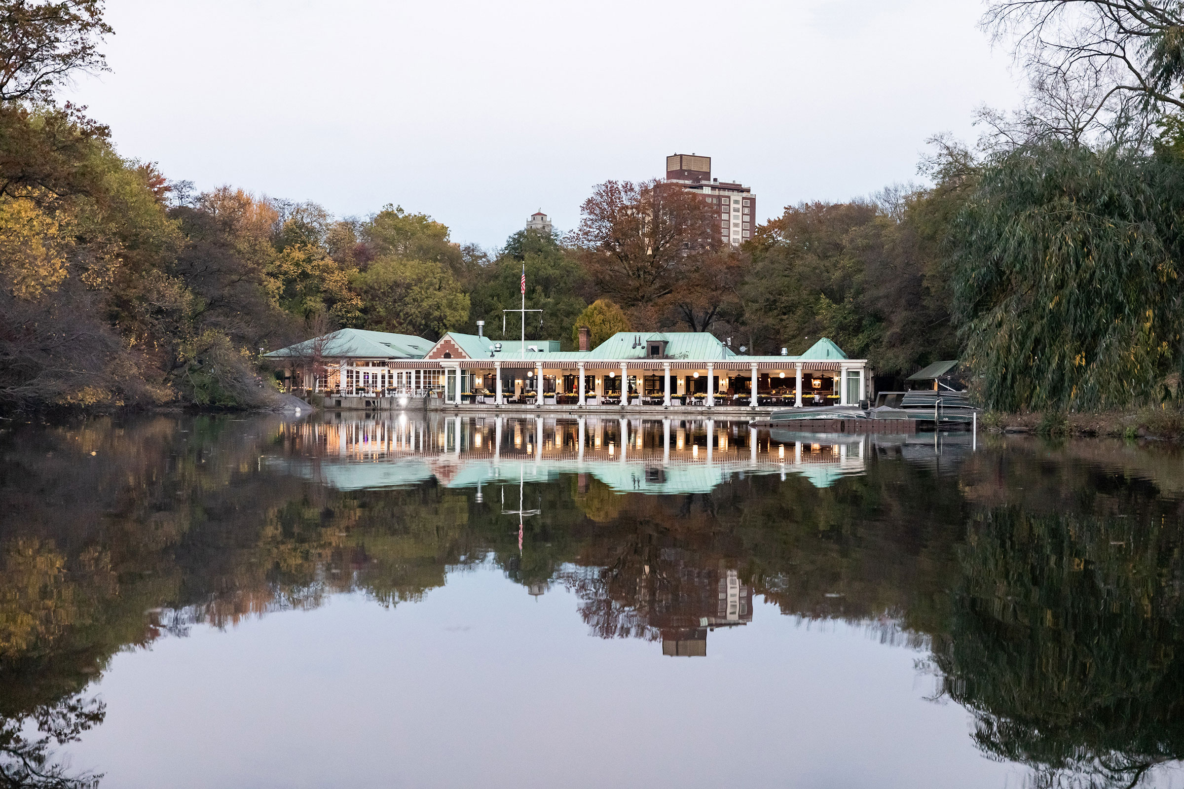 Loeb Boathouse in Central Park new york city