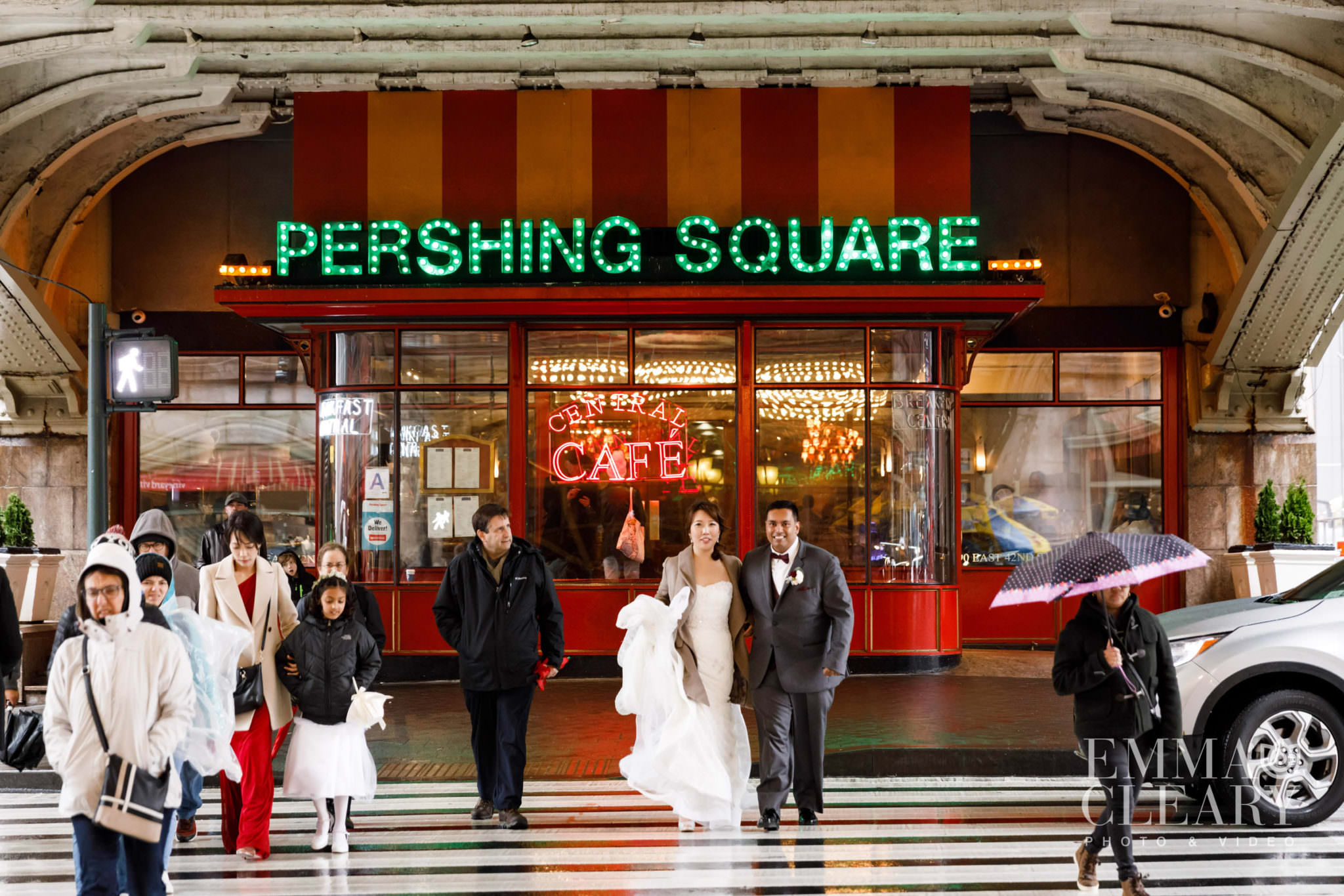 Pershing square wedding