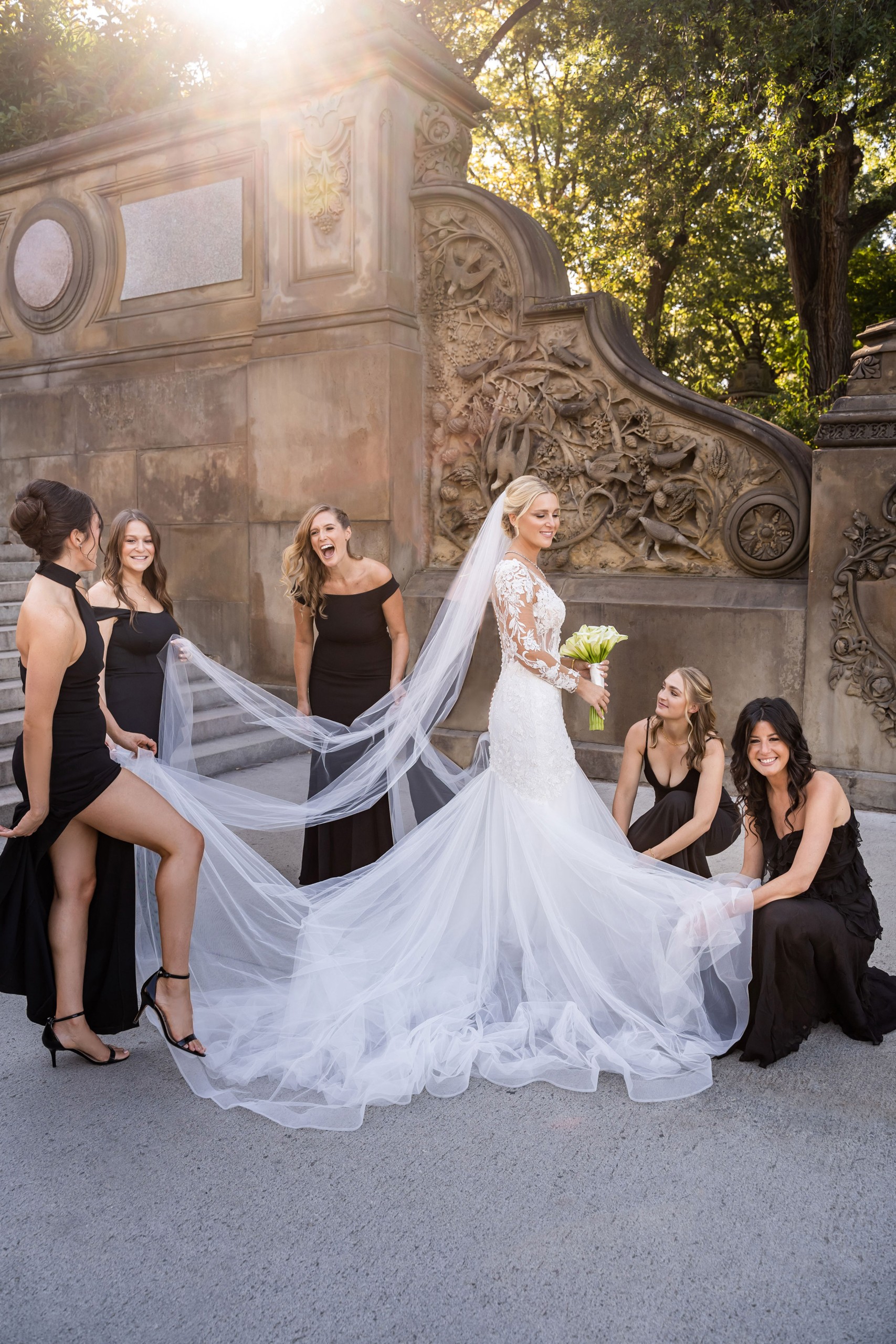 Central-Park-Bridesmaids-photo