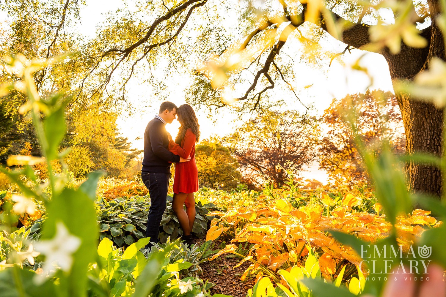 Fort Tryon Park Engagement shoot