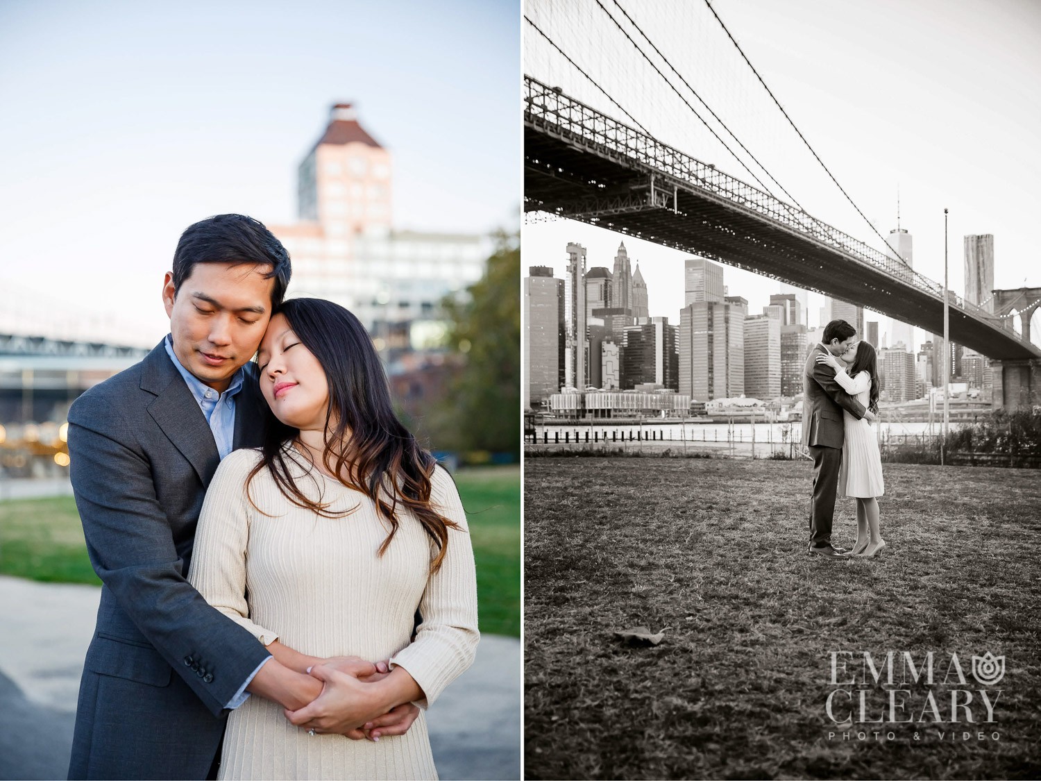Brooklyn Bridge Engagement Photos