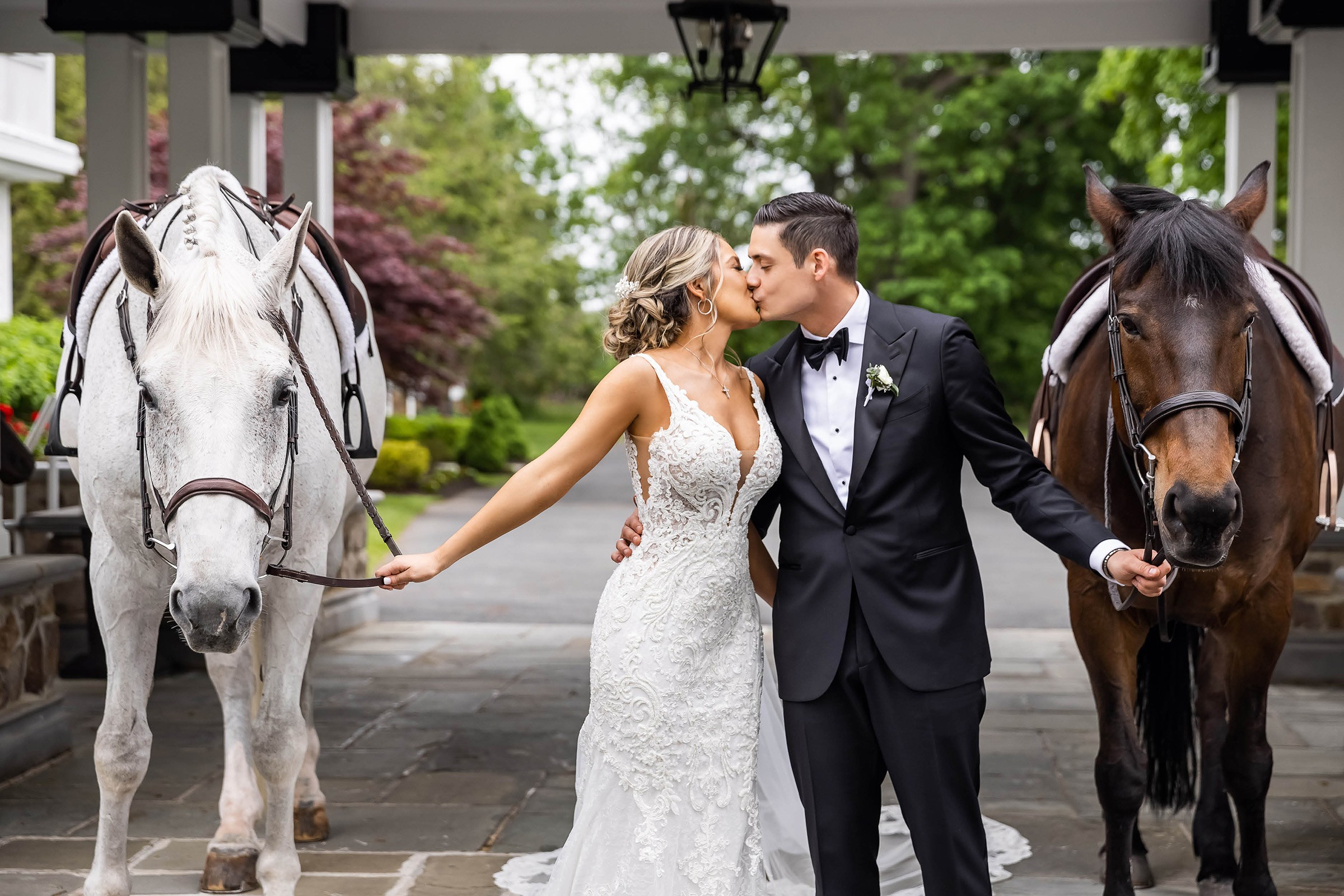 horse wedding photos