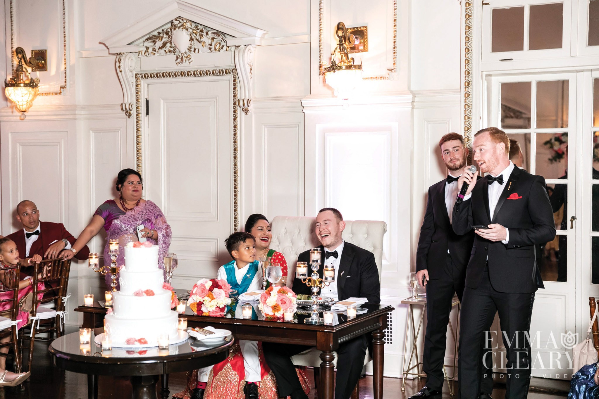 Bourne Mansion wedding