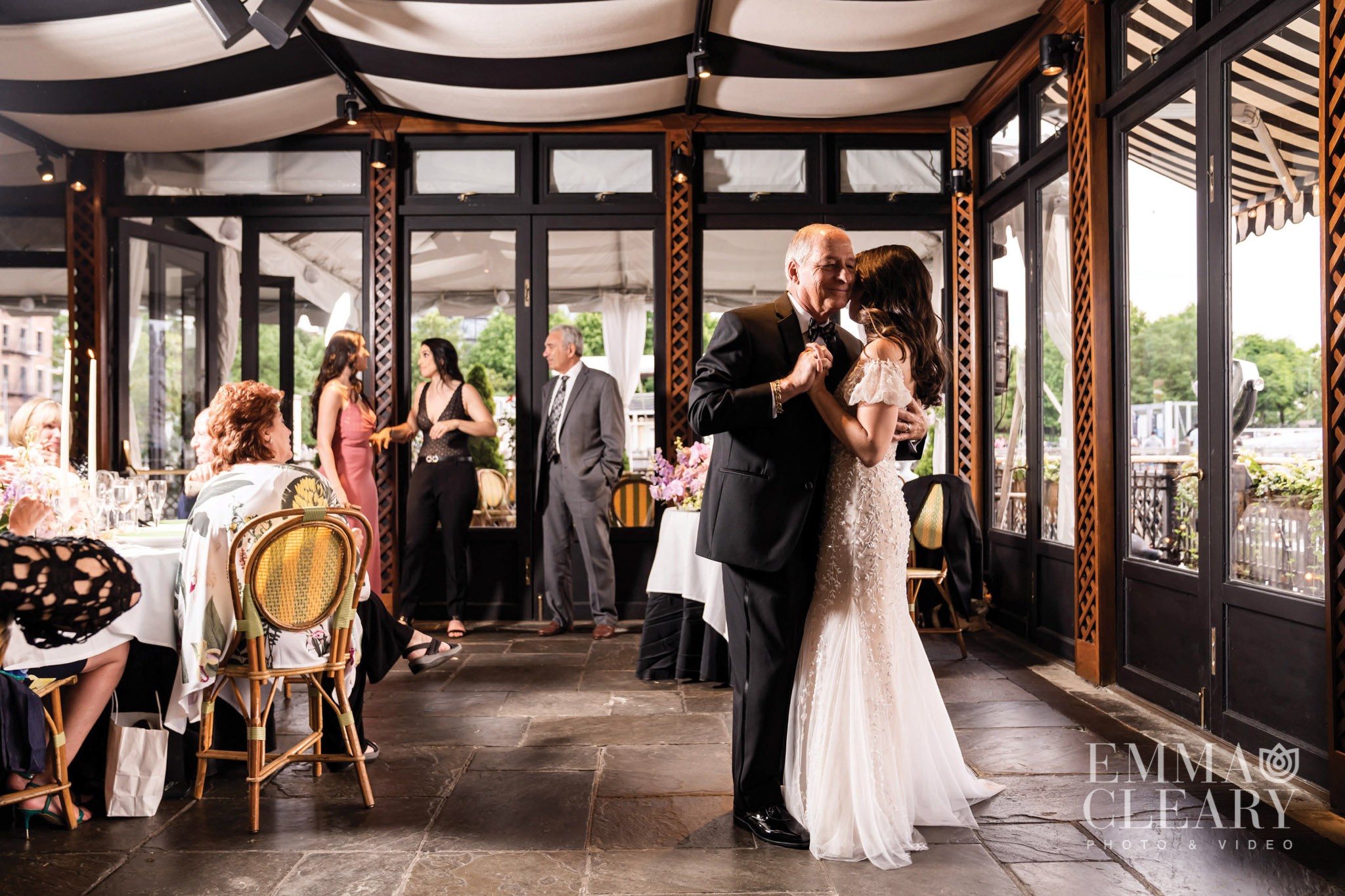 River cafe wedding