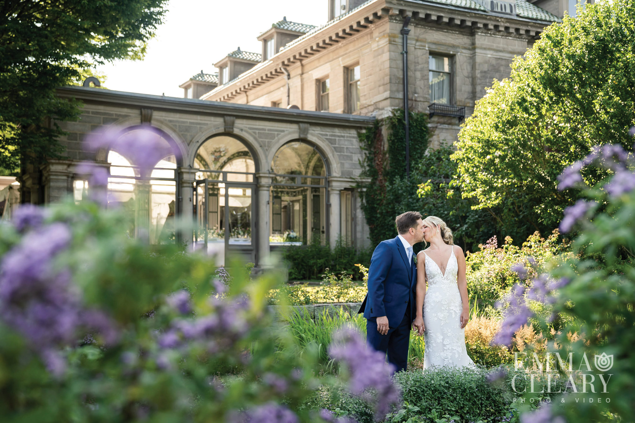 Eolia mansion at Harkness State Wedding