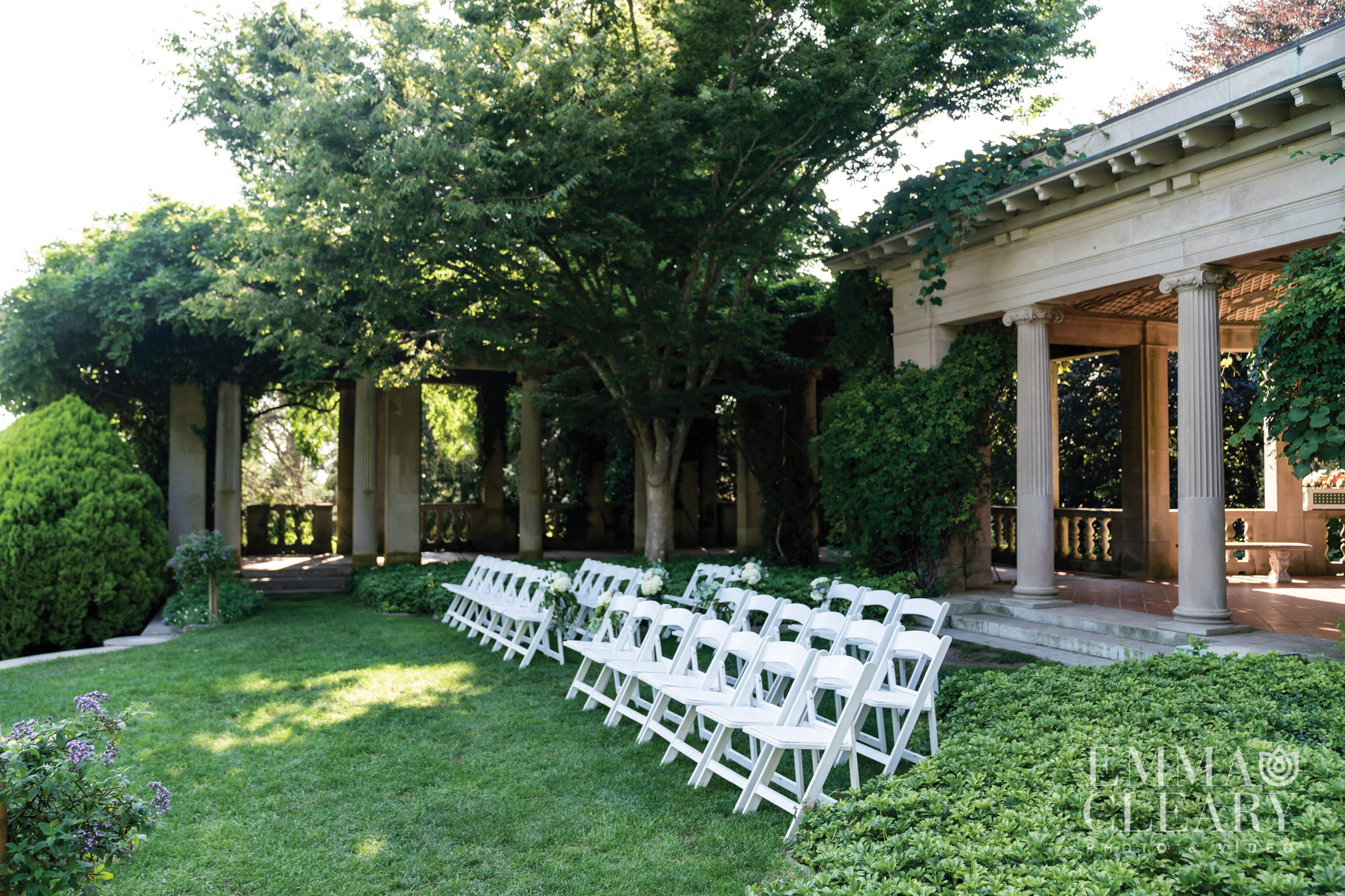 Eolia mansion at Harkness State Wedding