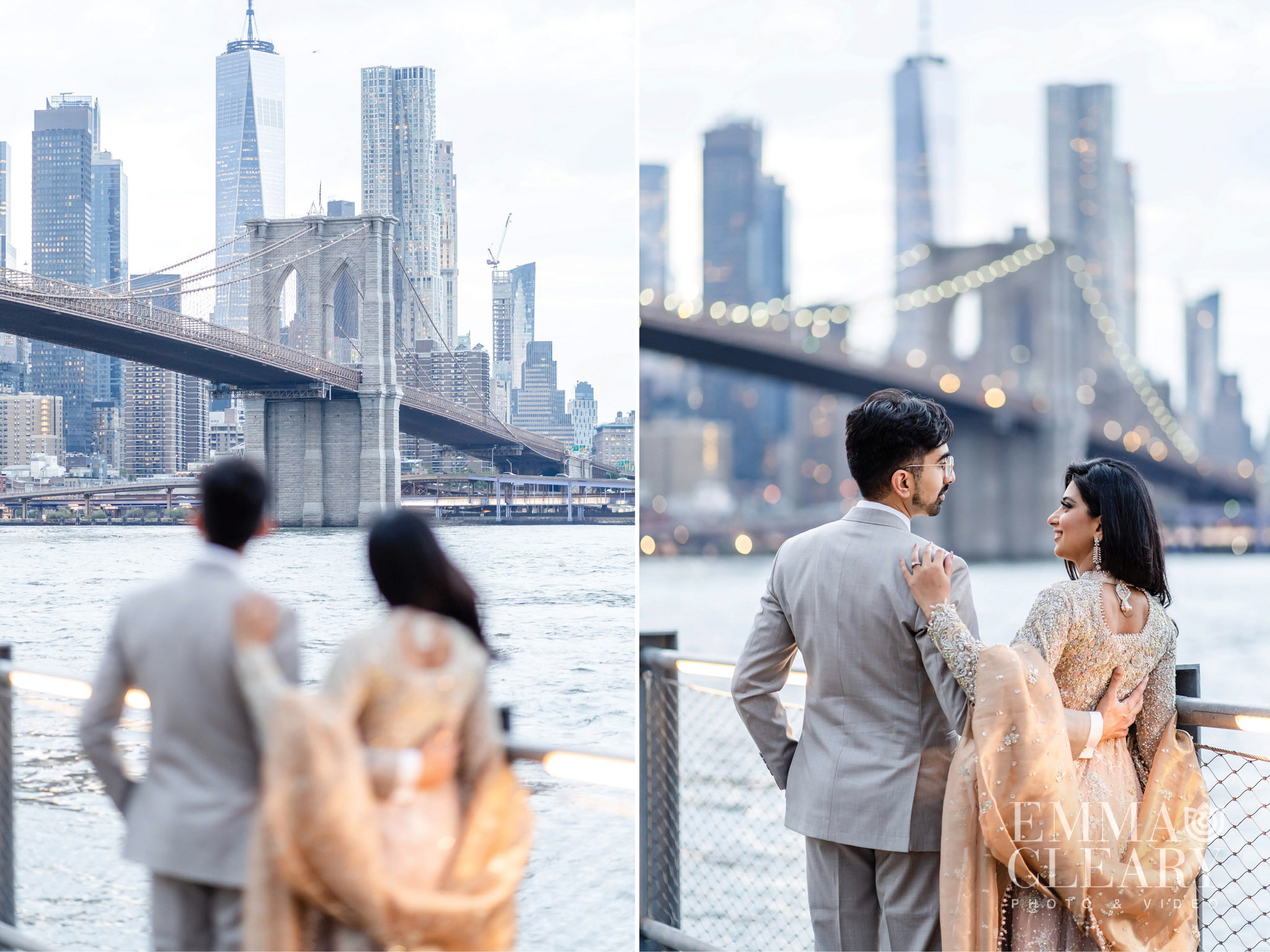 Brooklyn Bridge Engagement shoot