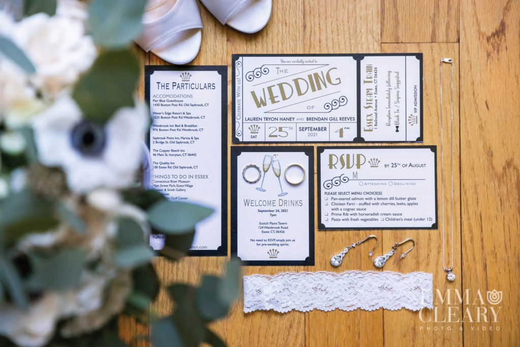 Essex Steam Train and Riverboat Wedding