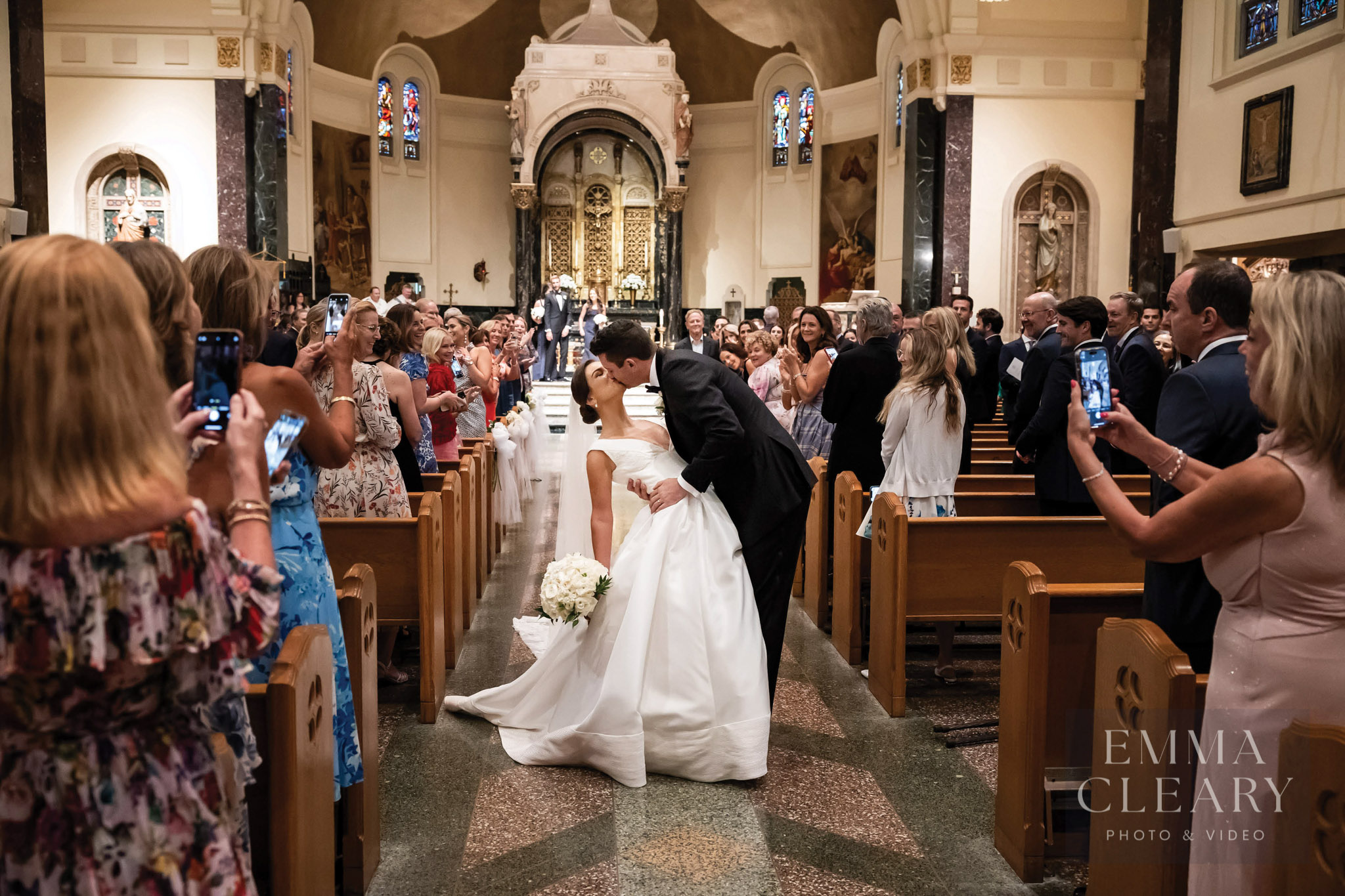 Wedding kiss