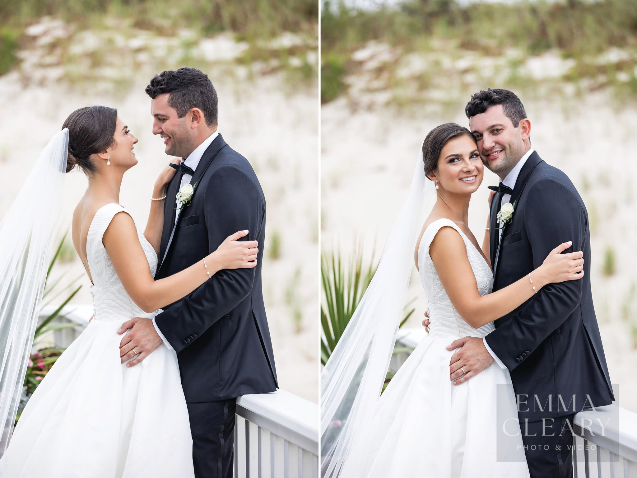Lovely wedding photos of the bride and the groom