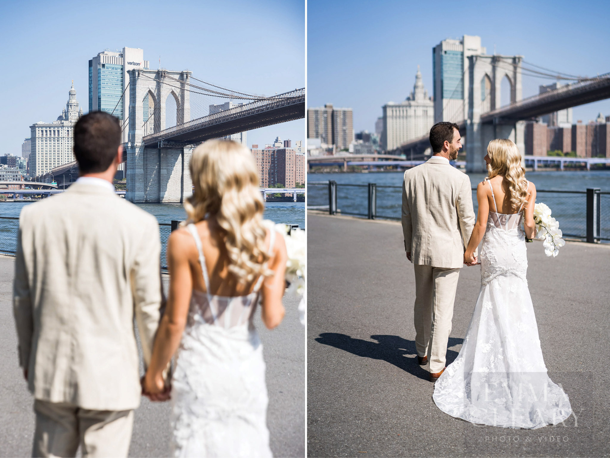 Brooklyn bridge wedding