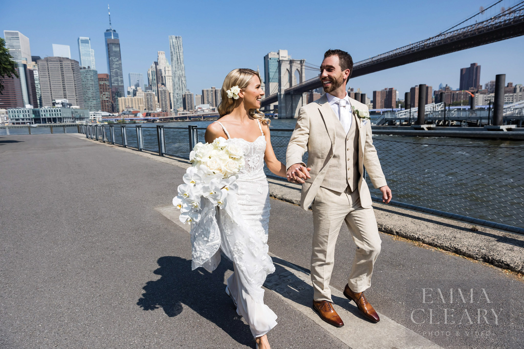 Brooklyn bridge wedding