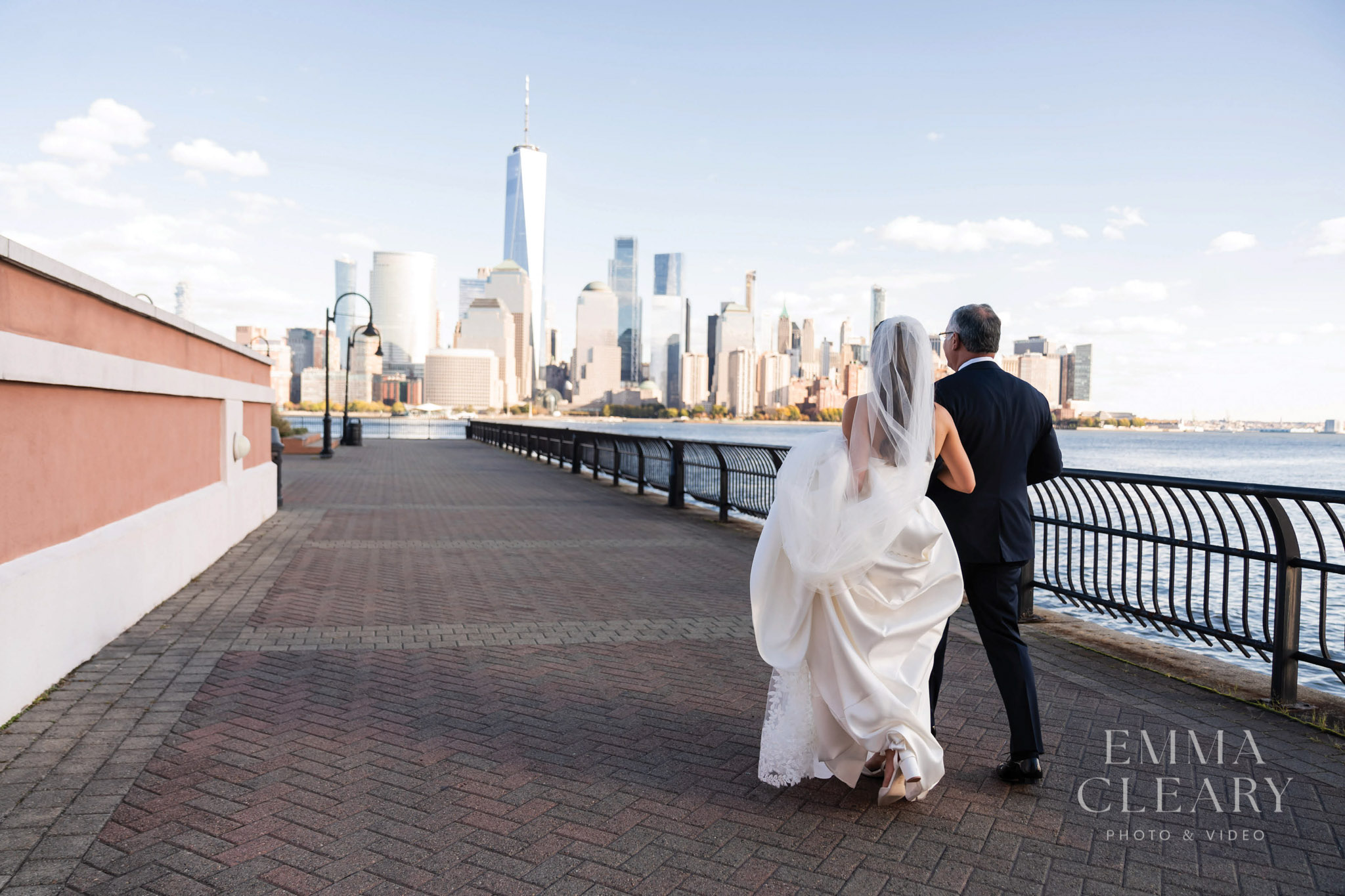 Boardwalk wedding photography