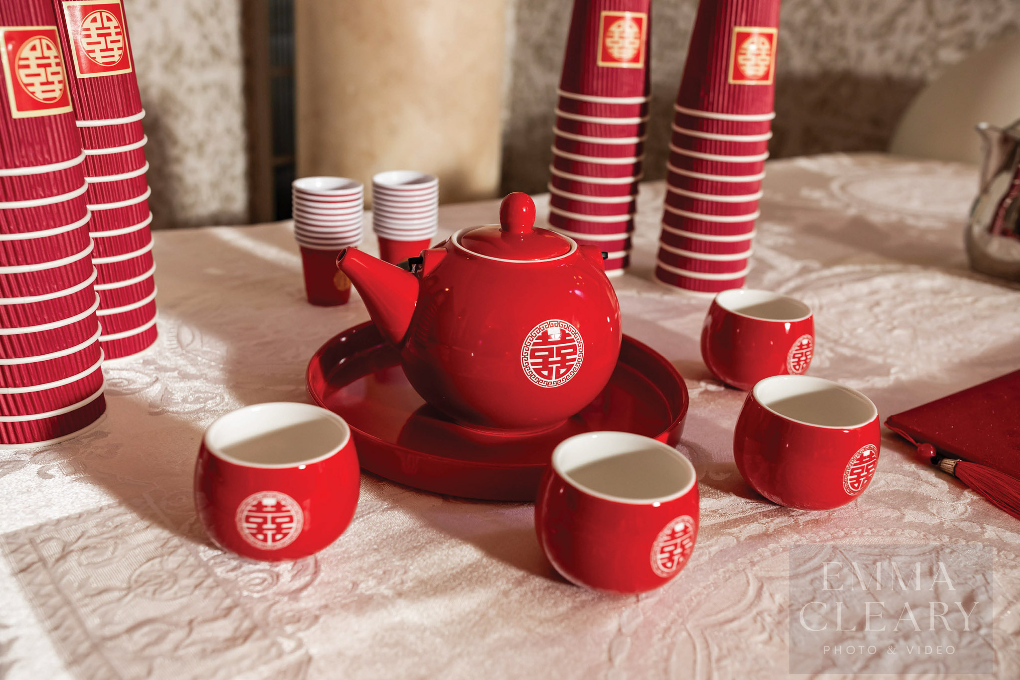 Tea set for Chinese tea ceremony