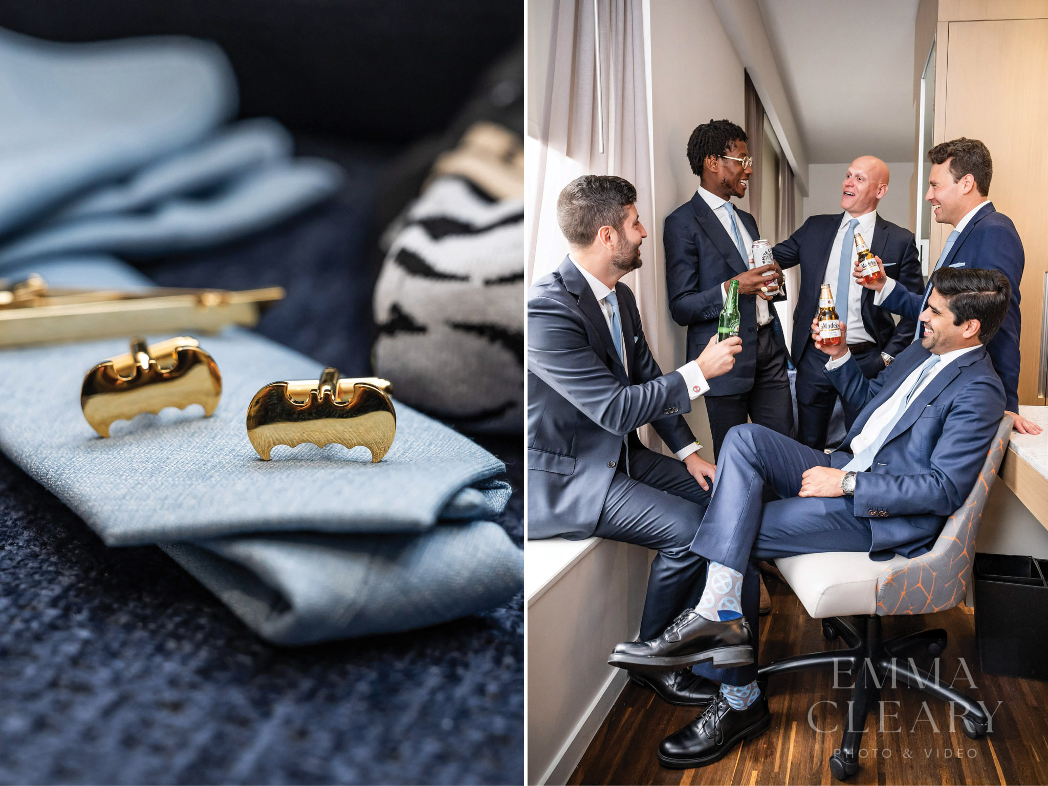 cufflinks and groomsmen