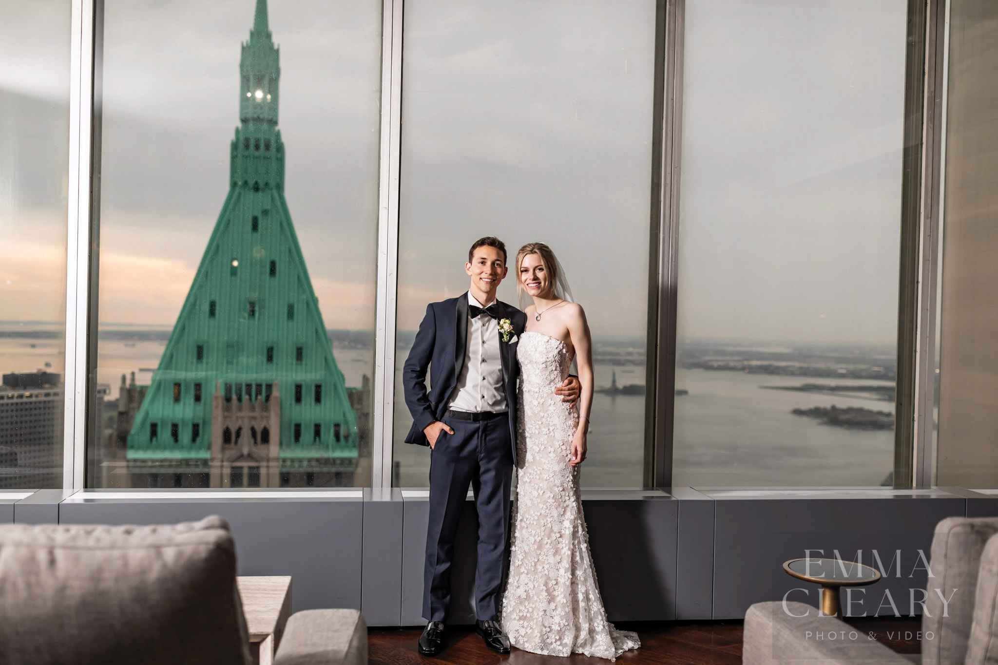 Cityview wedding photo