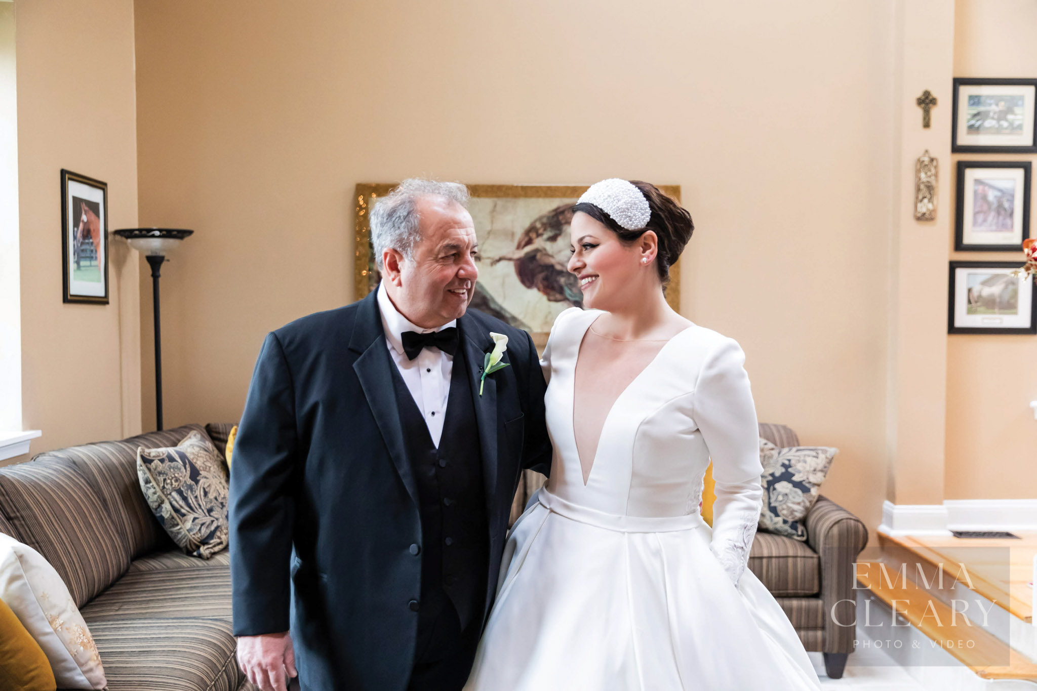 Dad and the bride