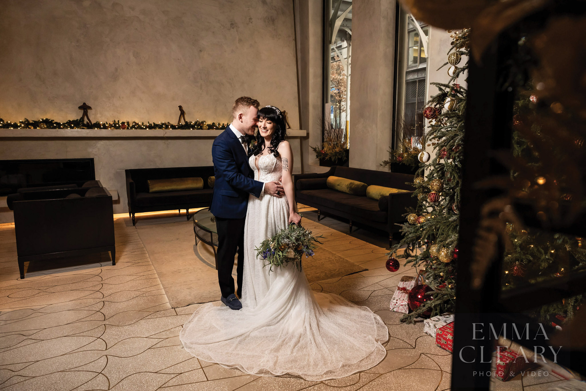 The bride and the groom photo