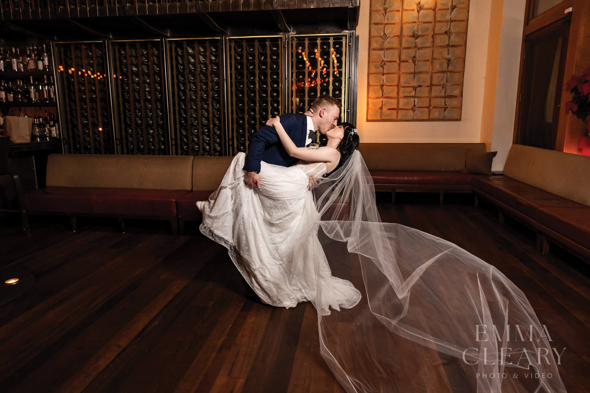 Wedding kiss