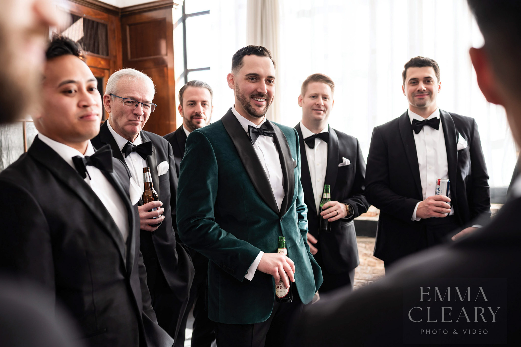 Portait of the groom
