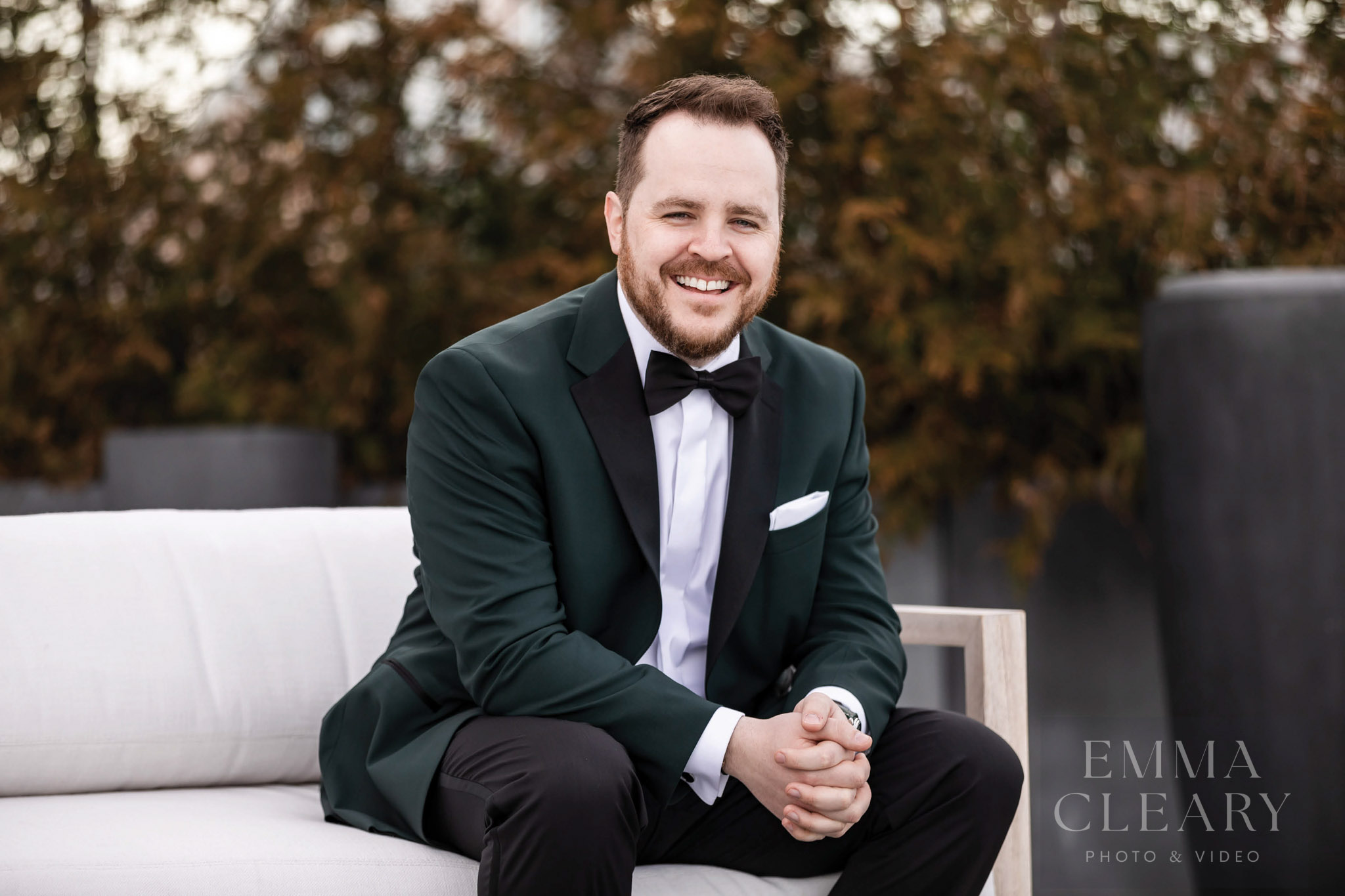 Portait of the groom
