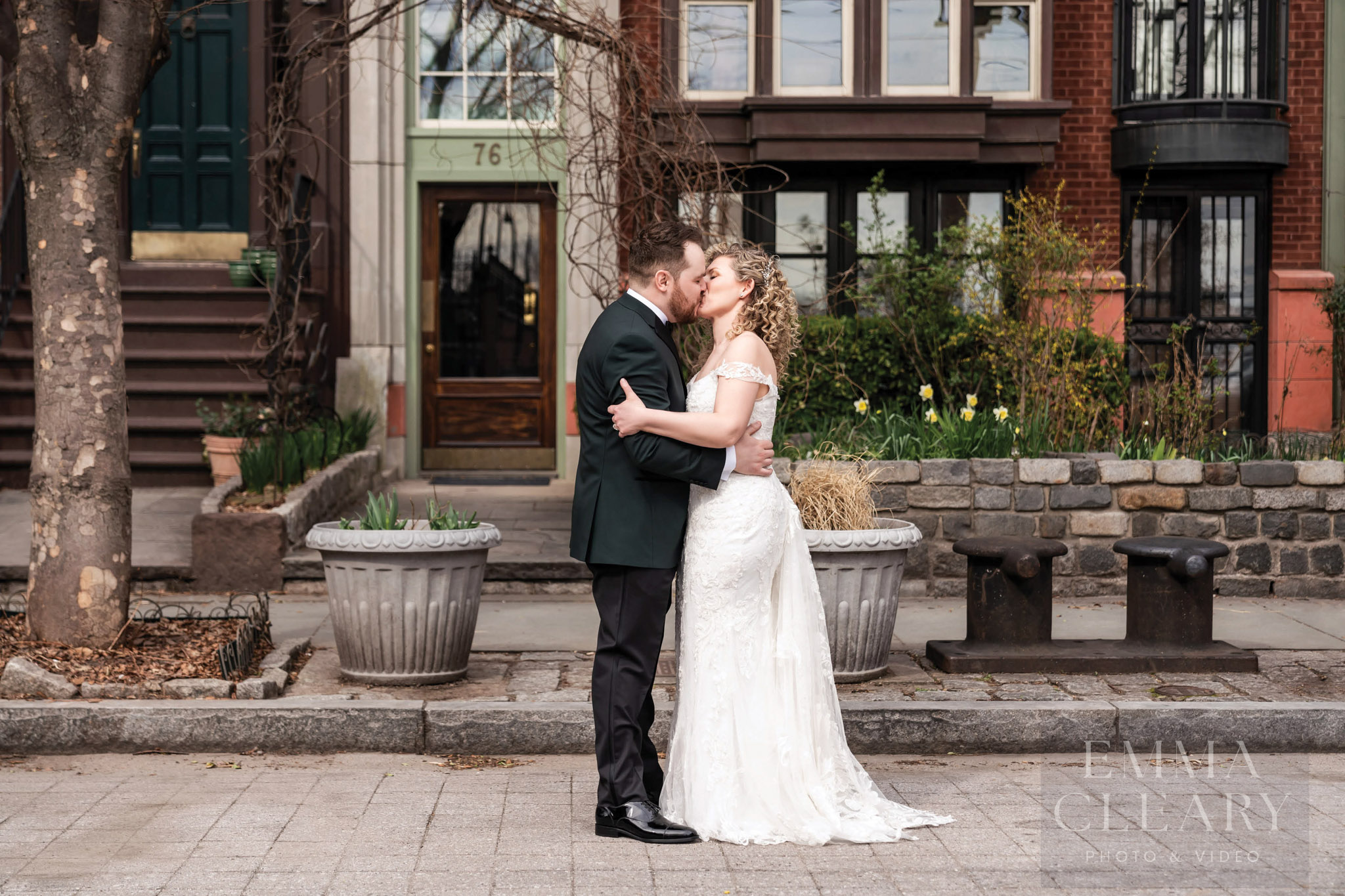 Wedding kiss