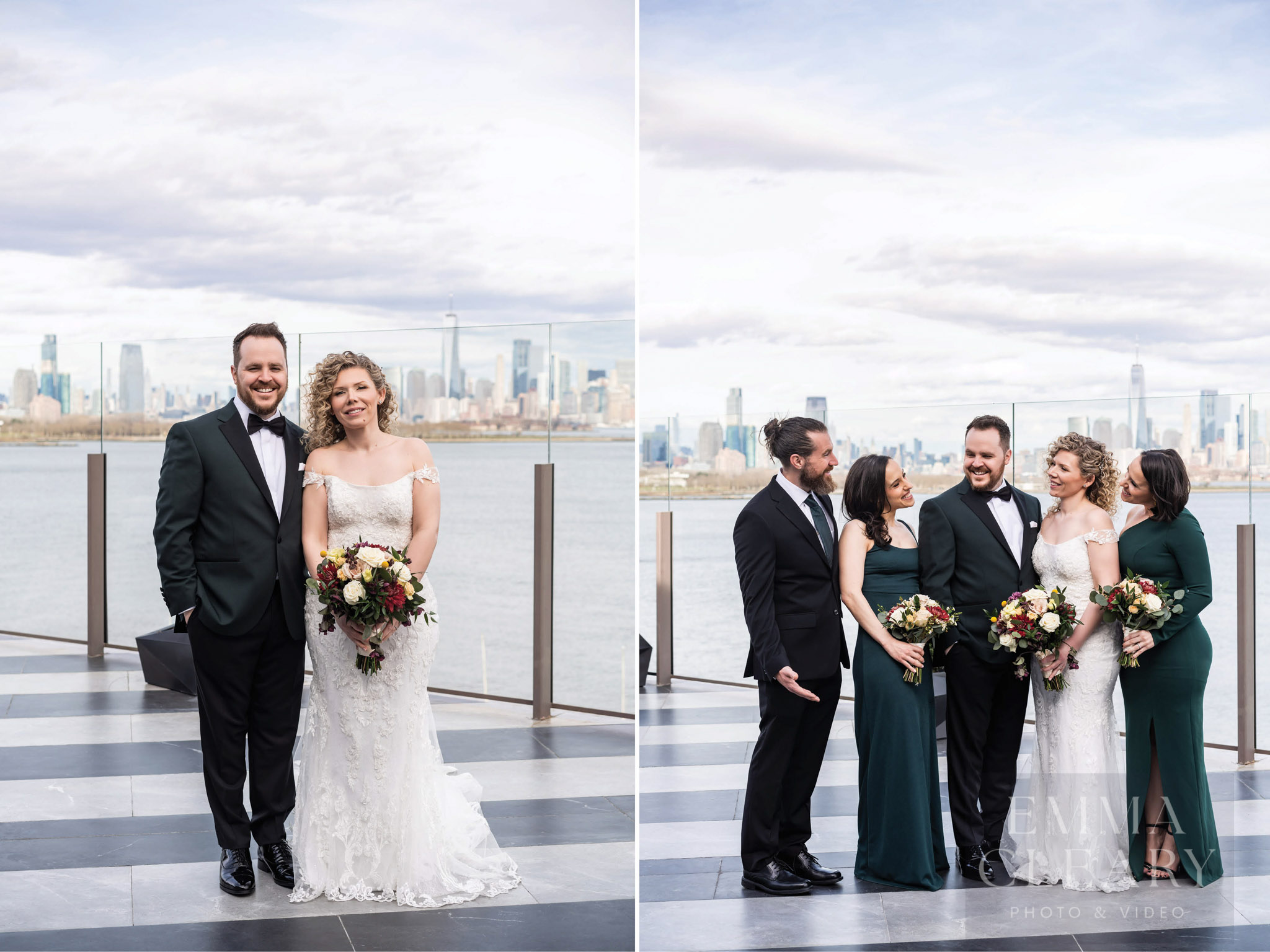 Group wedding portrait