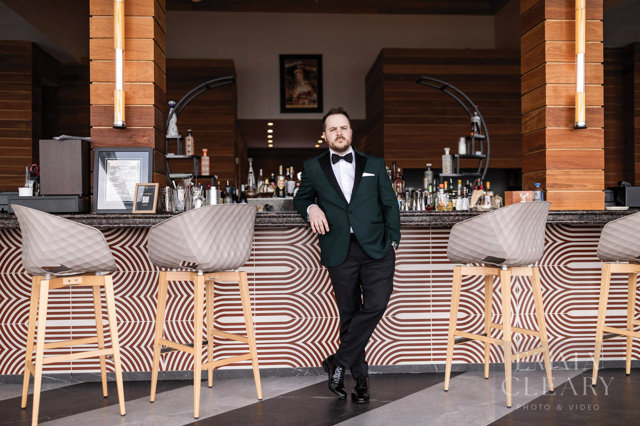 Portait of the groom