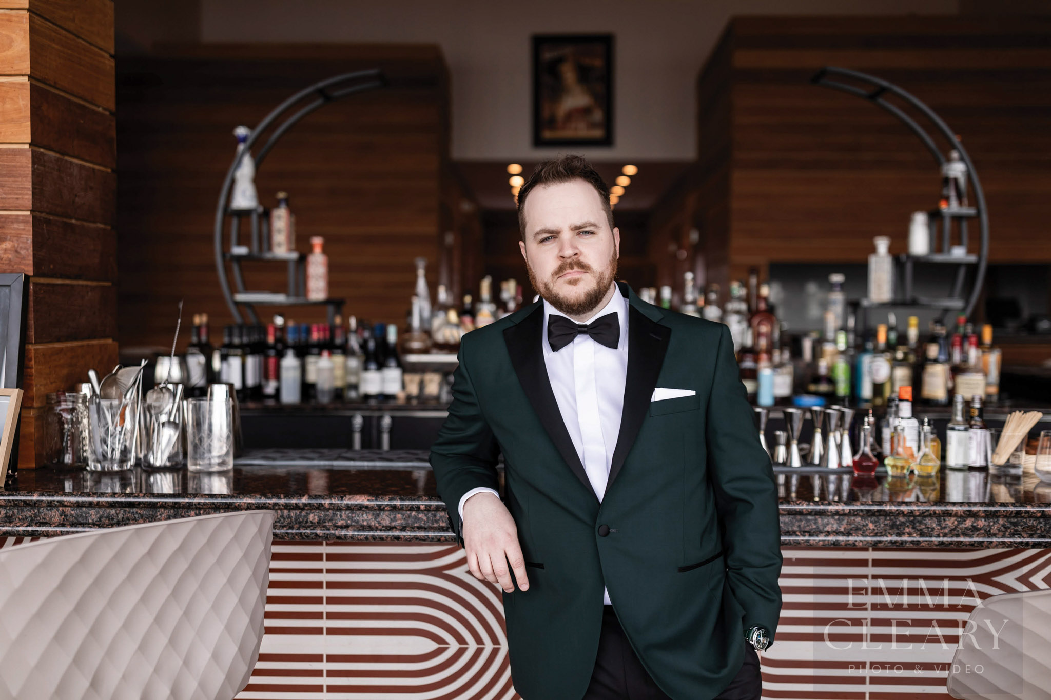 Groom's photo