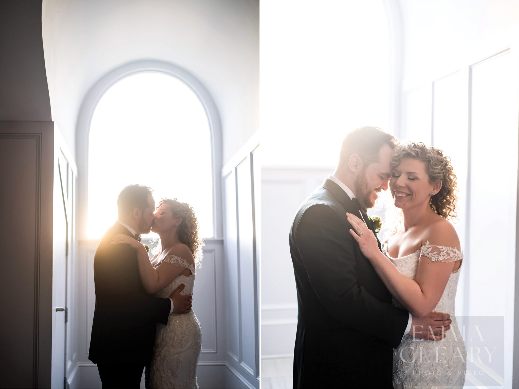 Wedding kiss