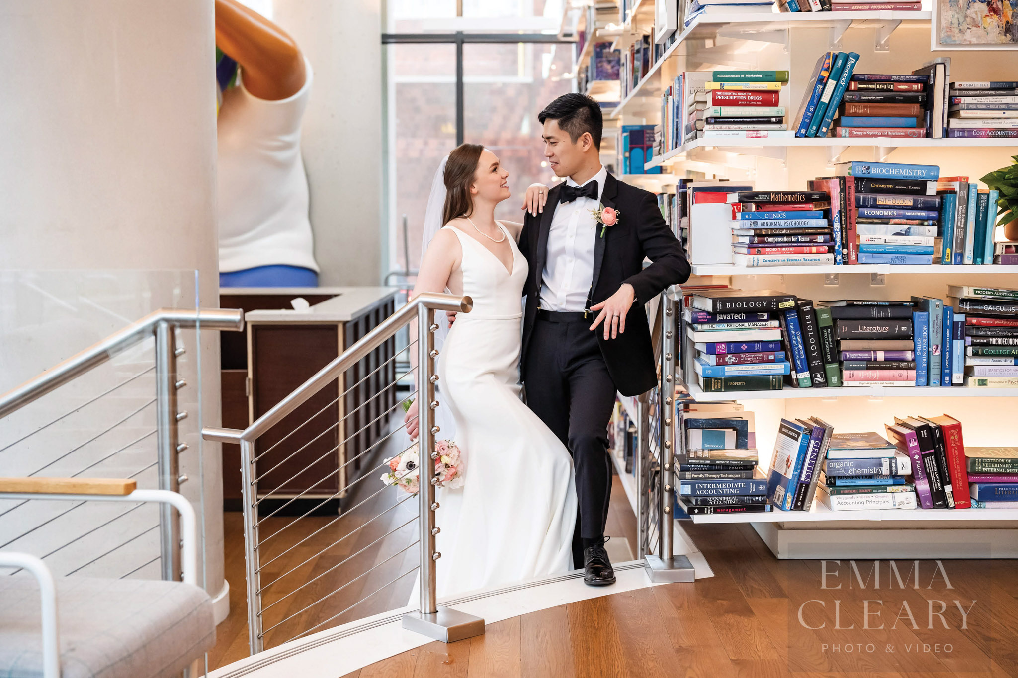 The bride and the groom photo