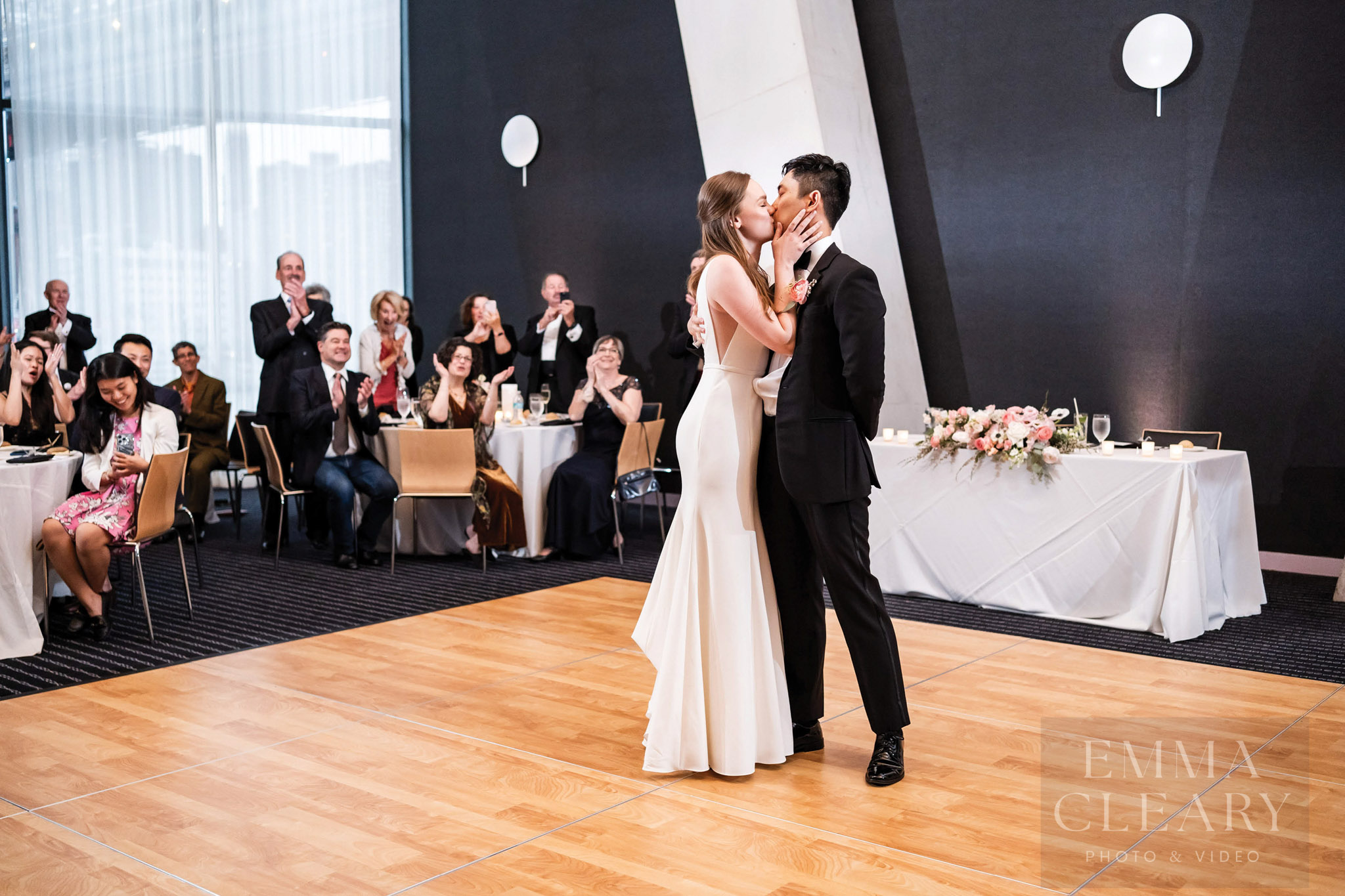Wedding kiss