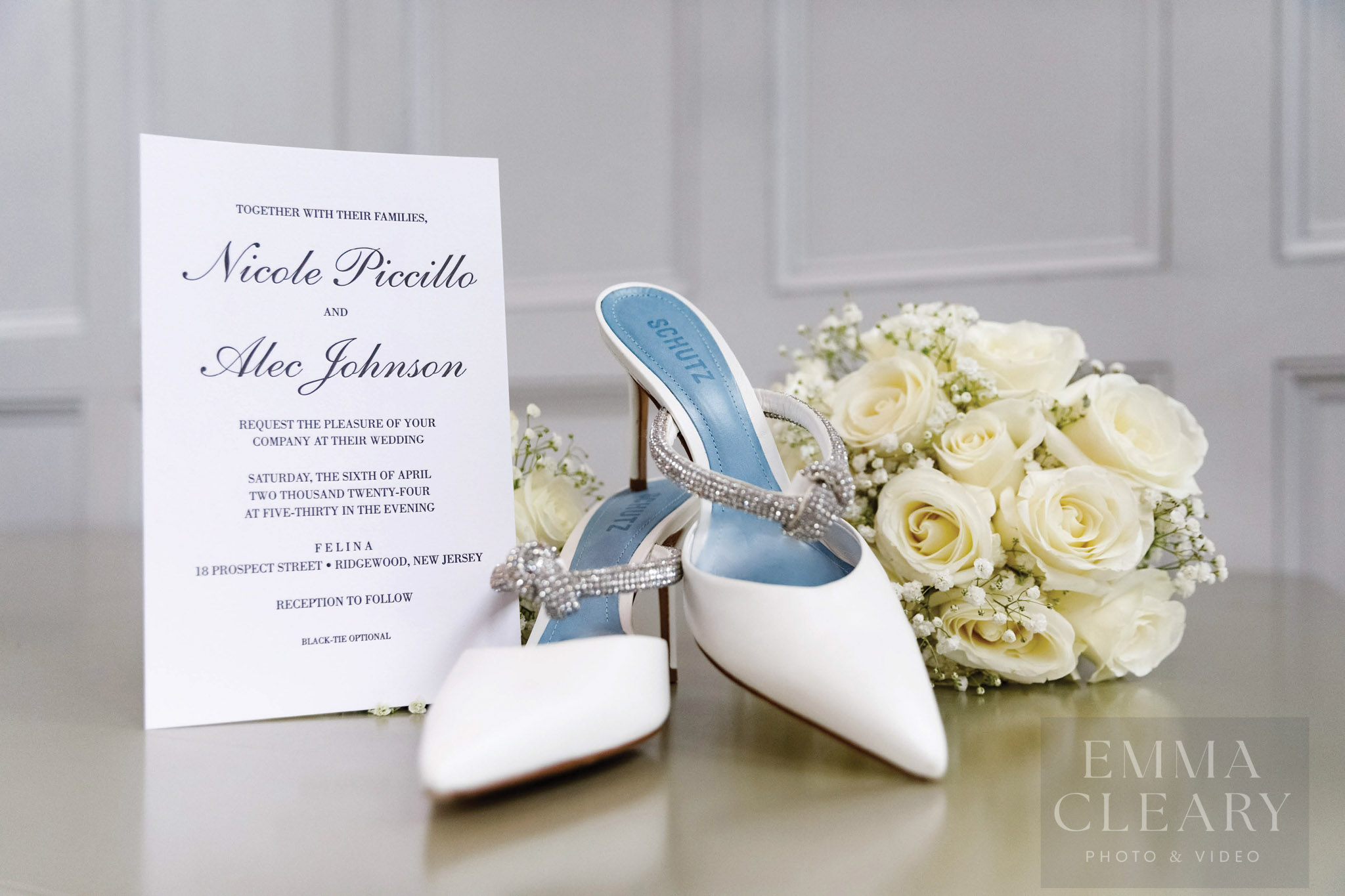 Wedding details photo