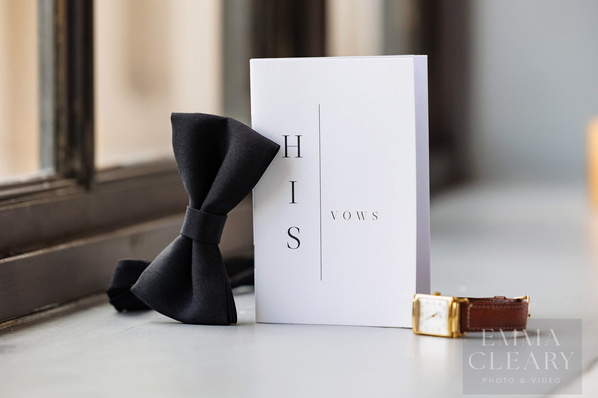 Wedding details photo