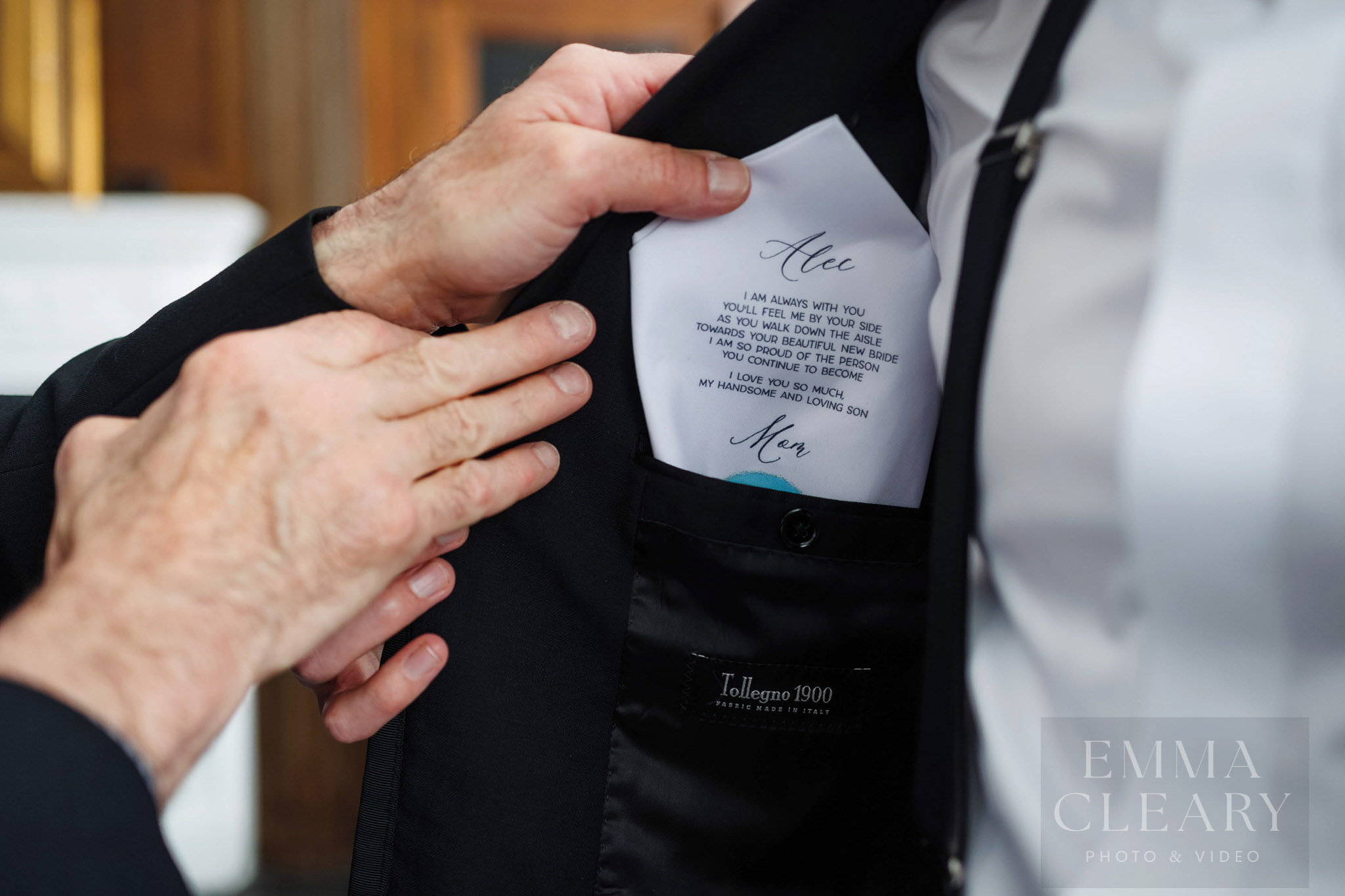 Wedding details photo