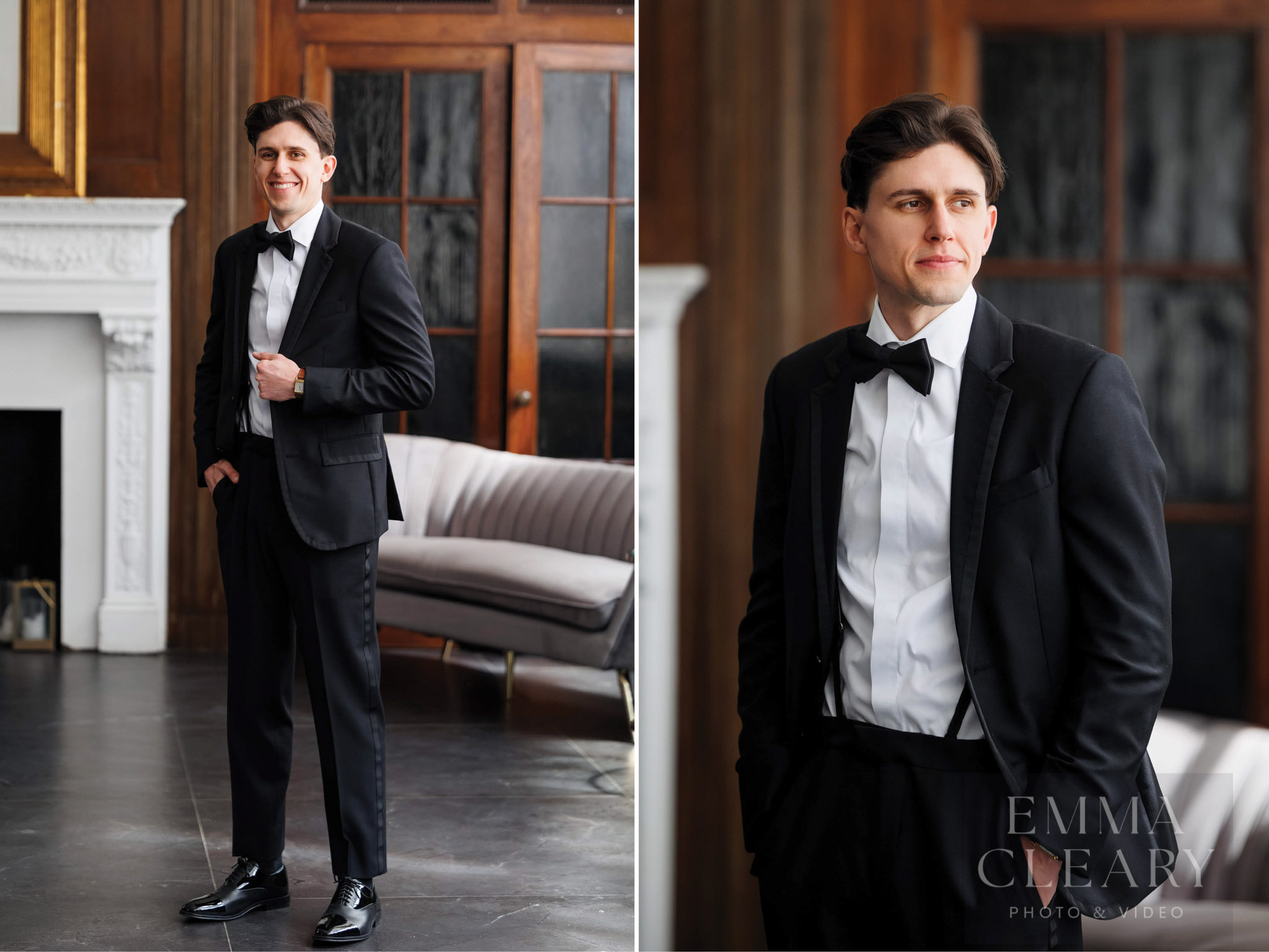 Portait of the groom