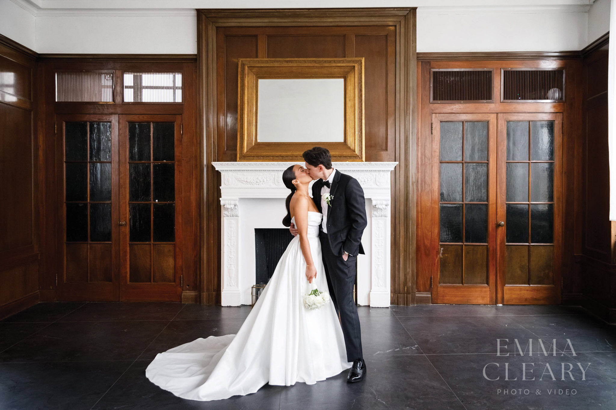 Wedding kiss