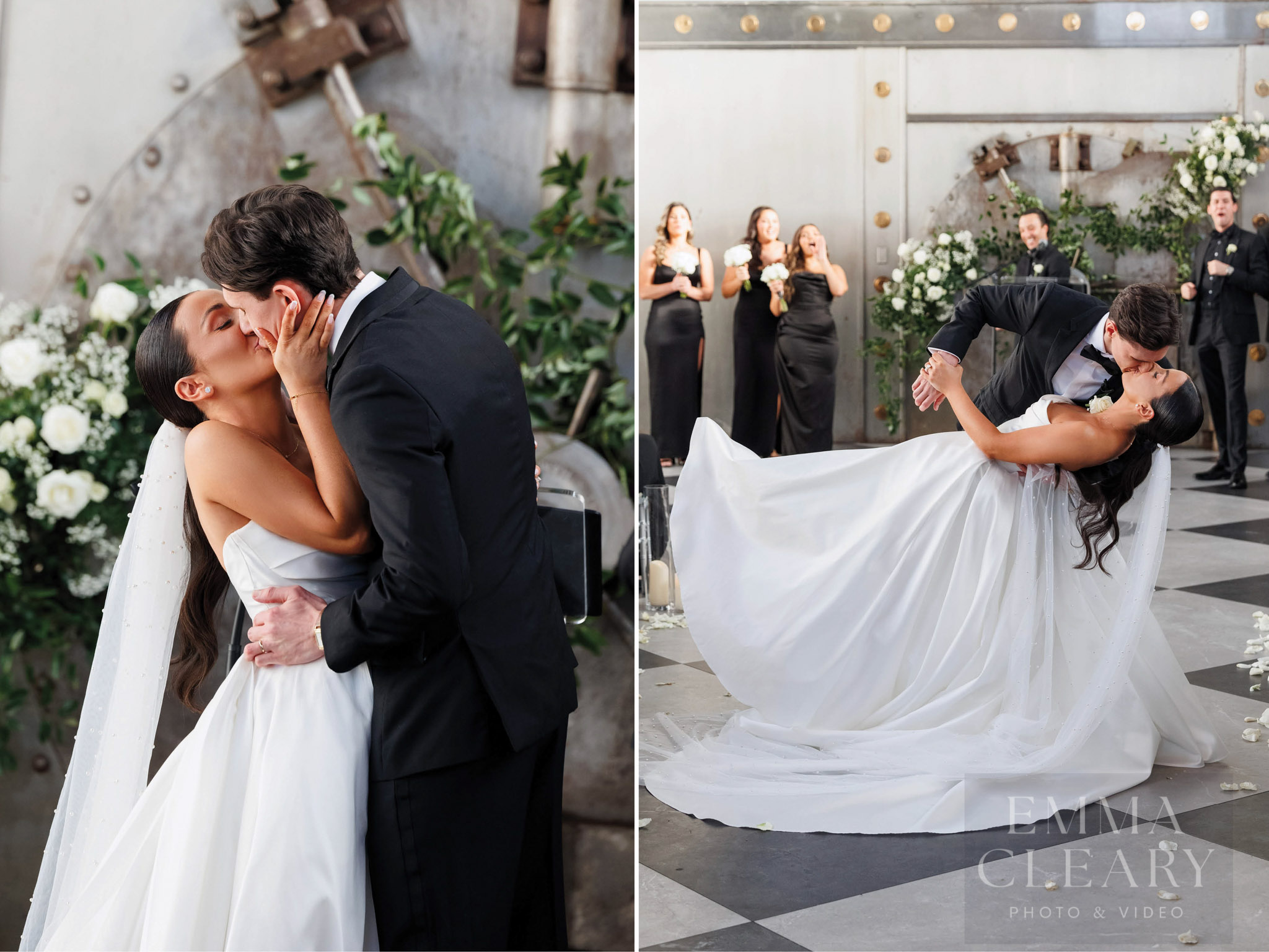 Wedding kiss