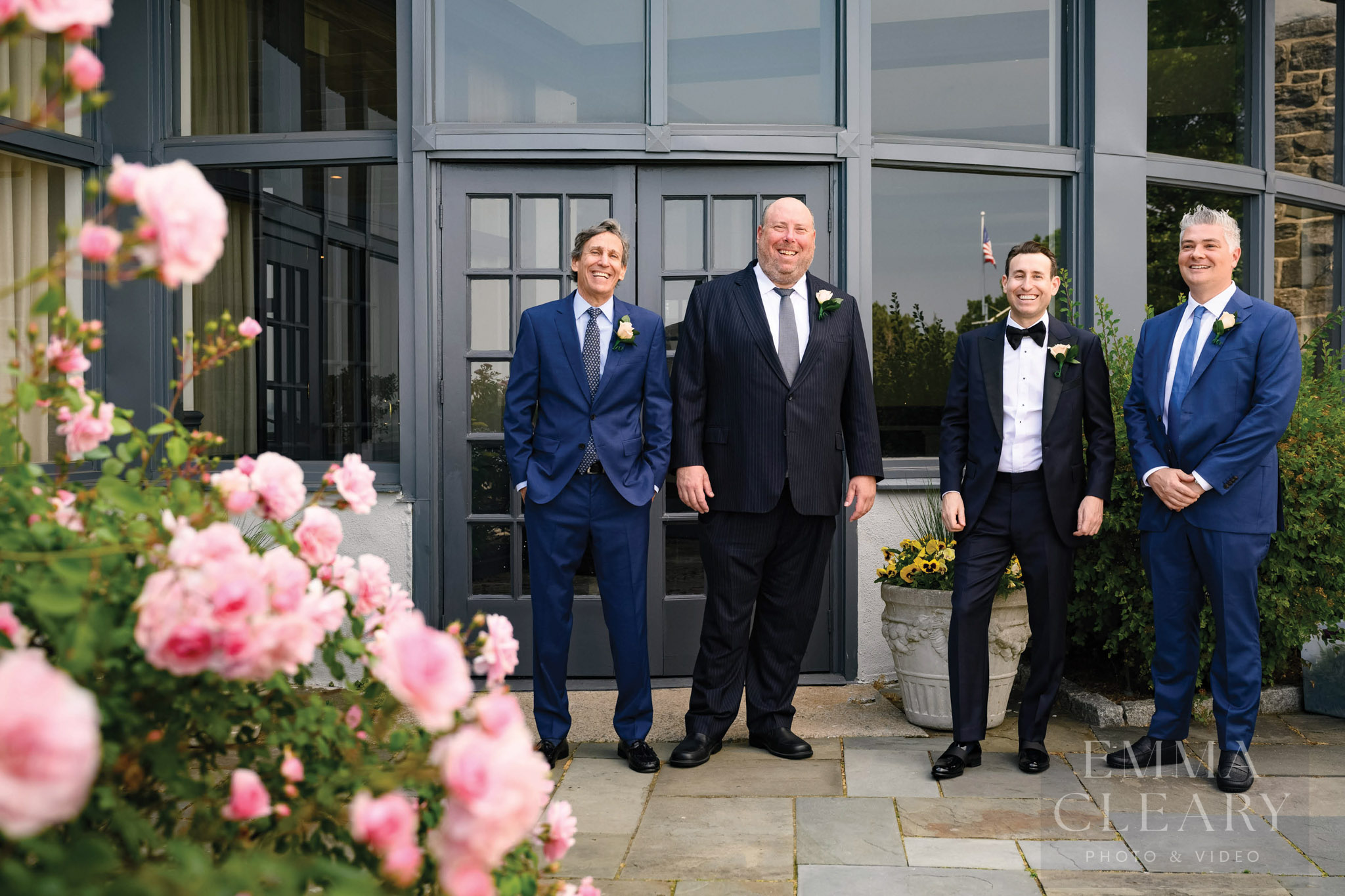 Groom and groomsmen