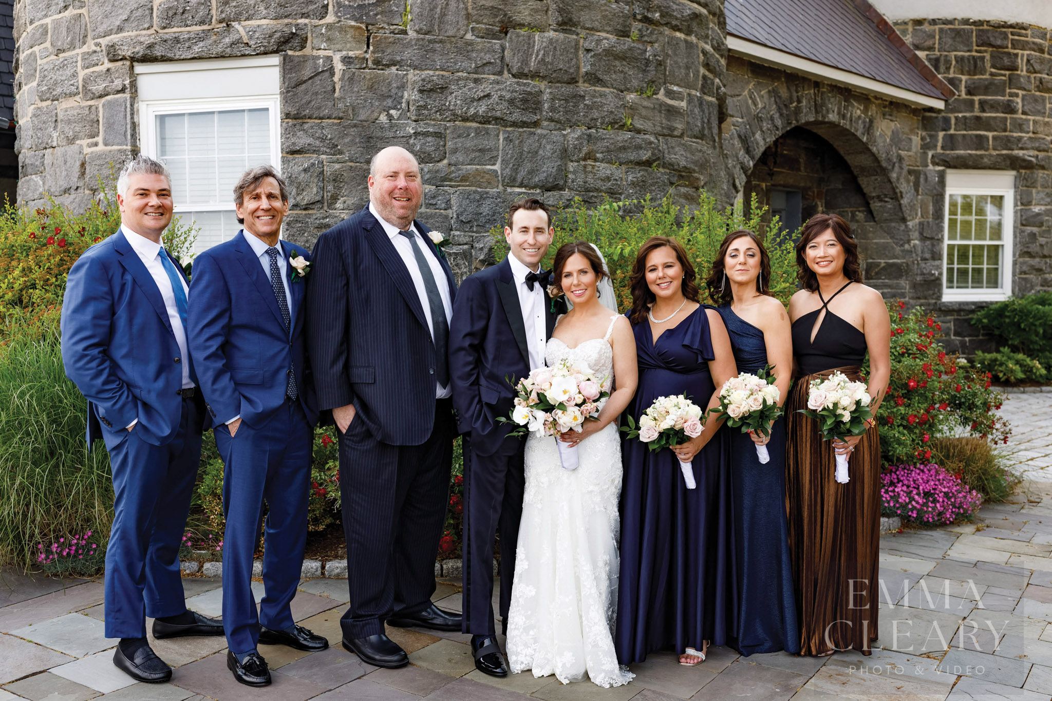 Group wedding portrait