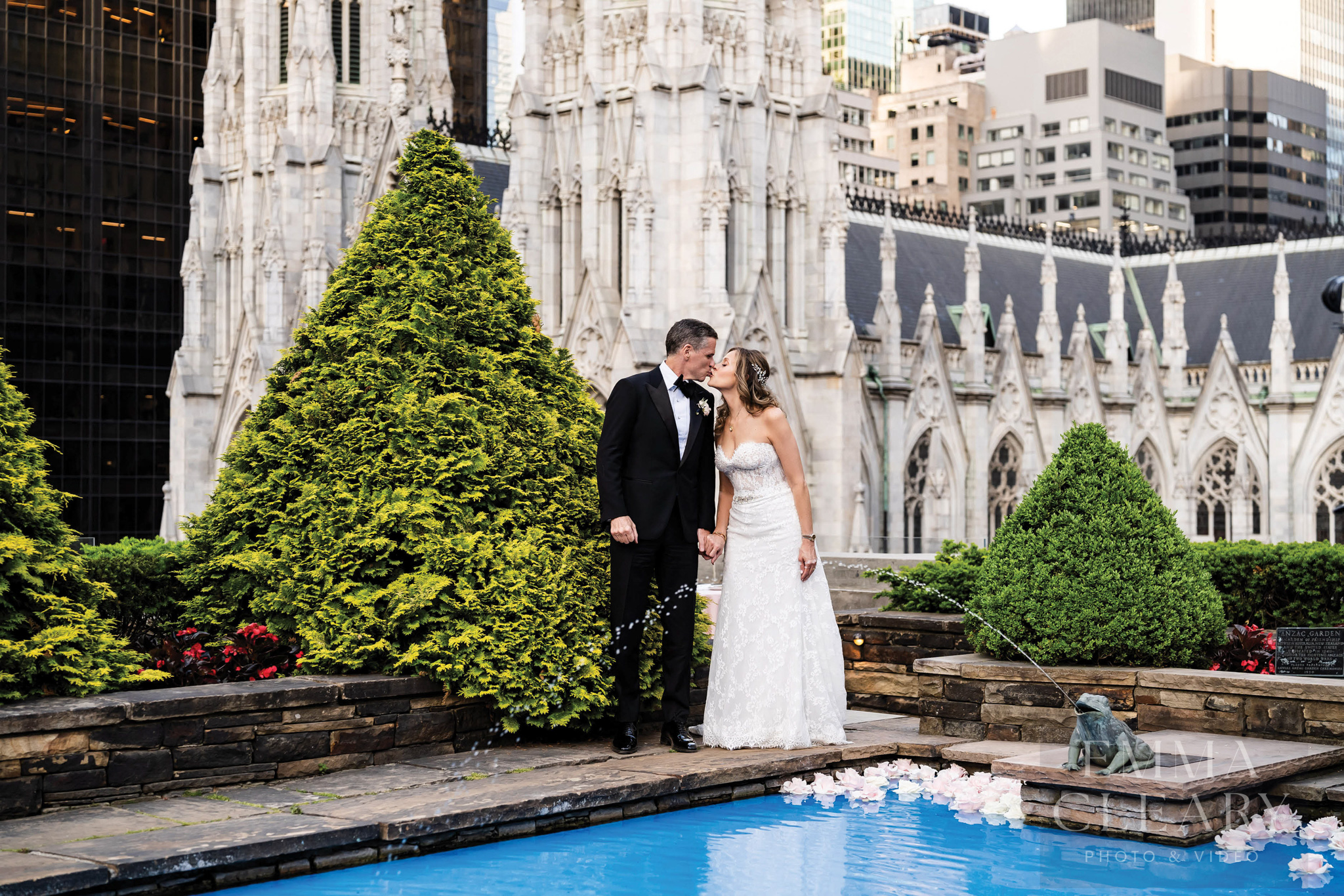 Wedding kiss