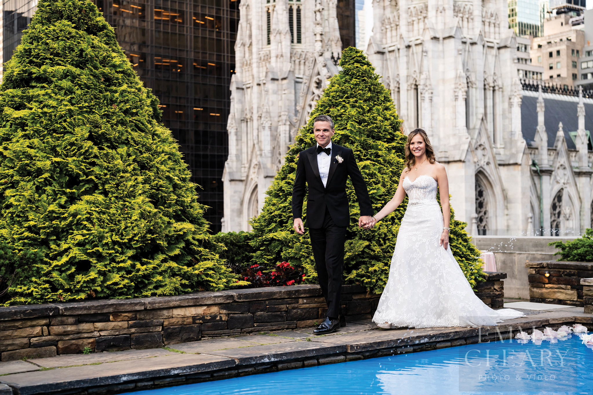 Cityview wedding photo