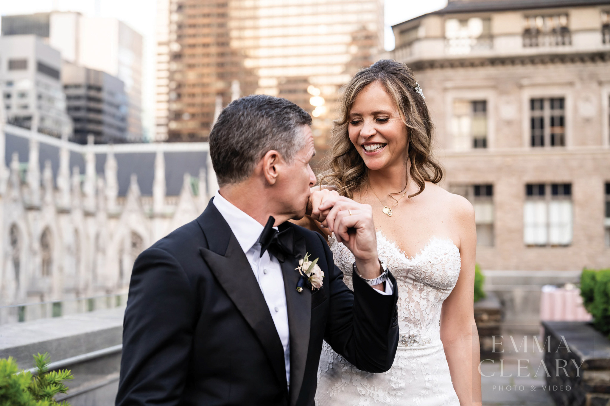 The bride and the groom photo