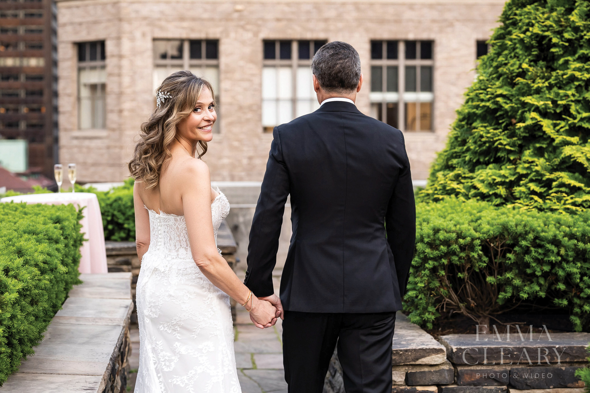 Bridal wedding photo