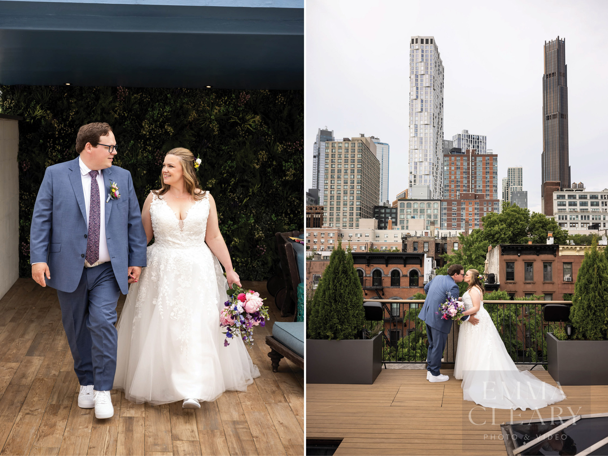 Cityview wedding photo