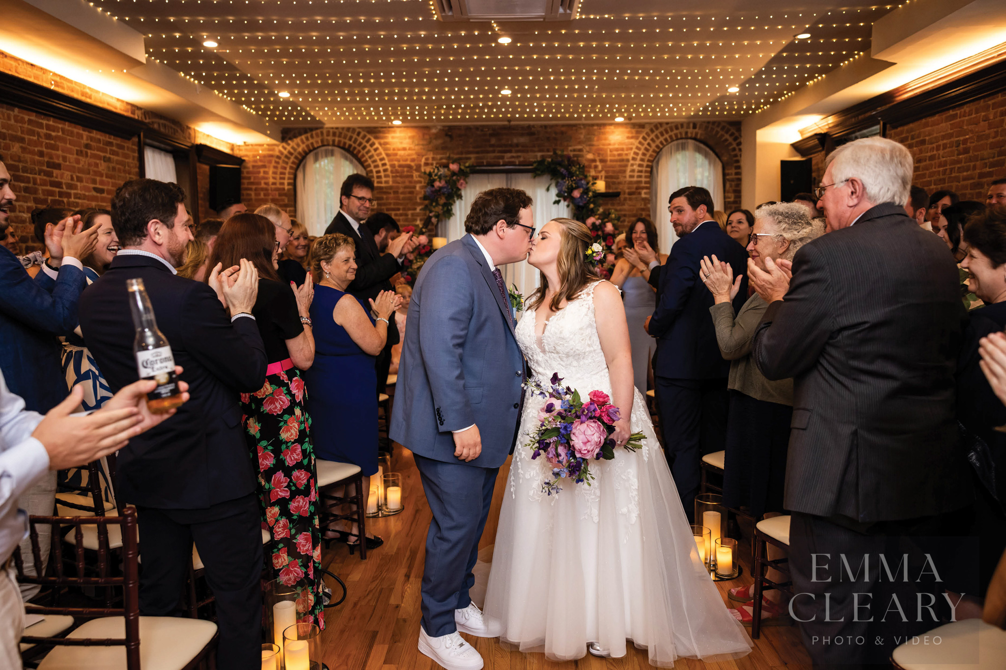Wedding kiss