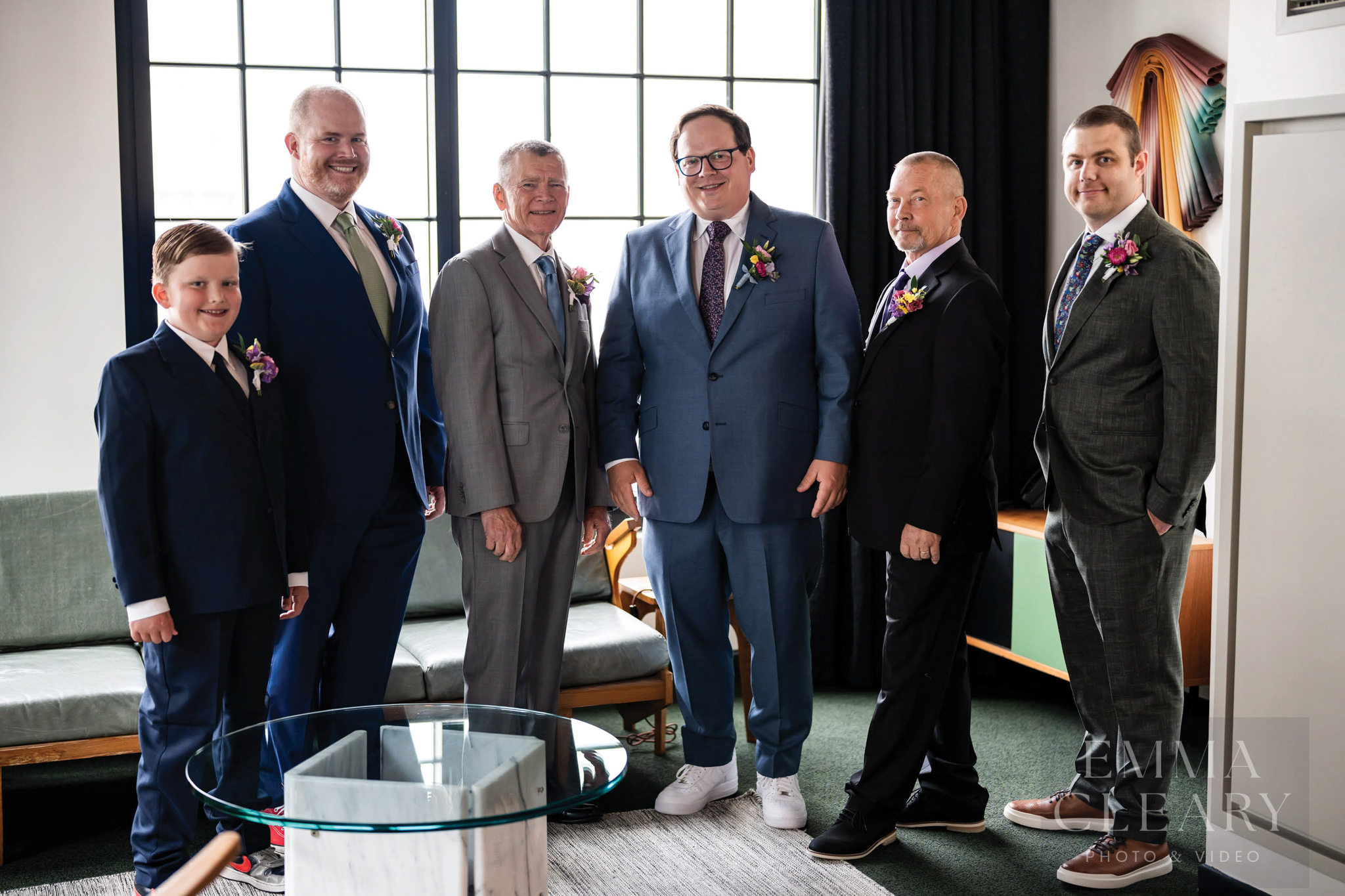 Groom and groomsmen