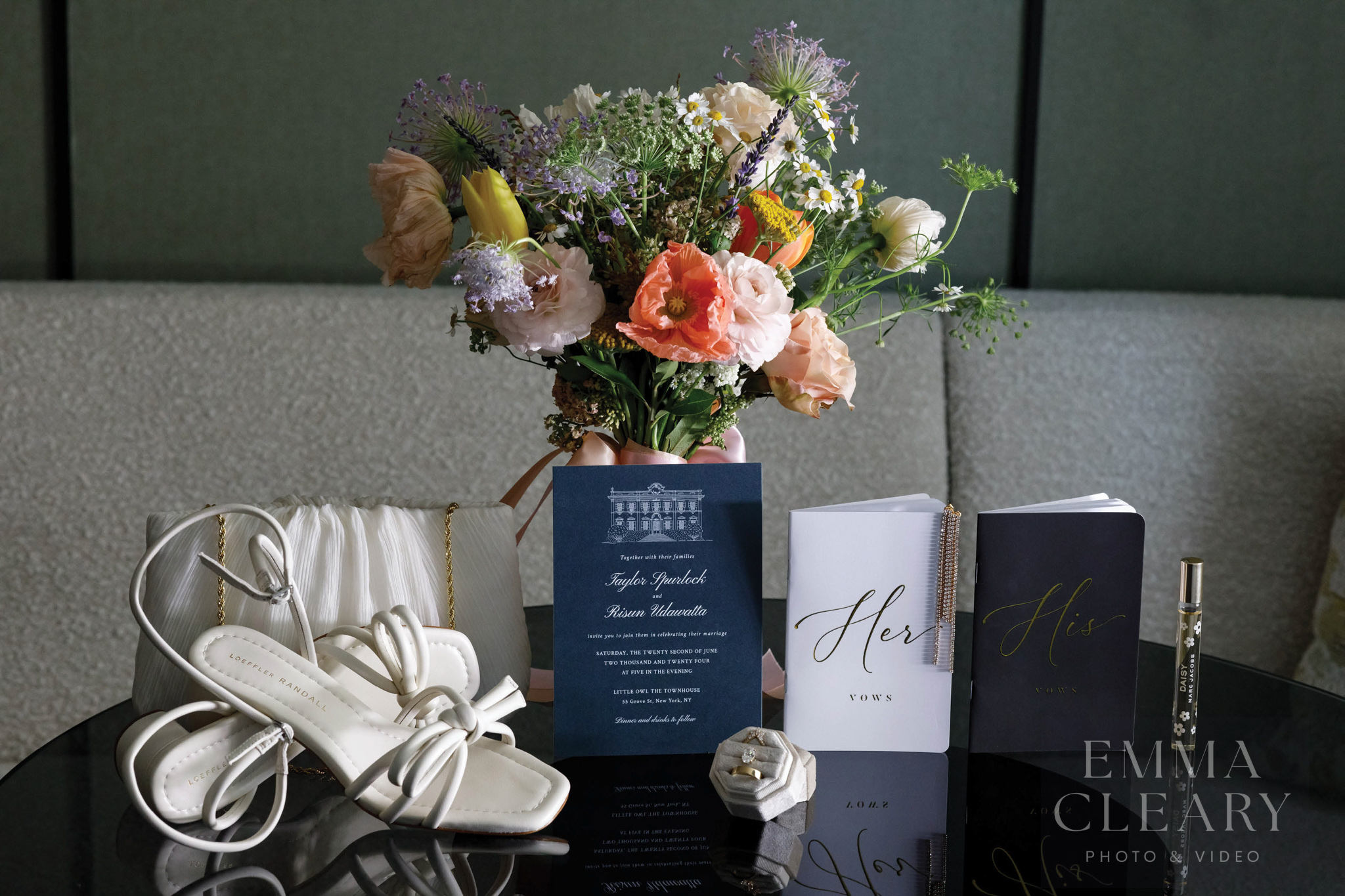 Wedding details photo