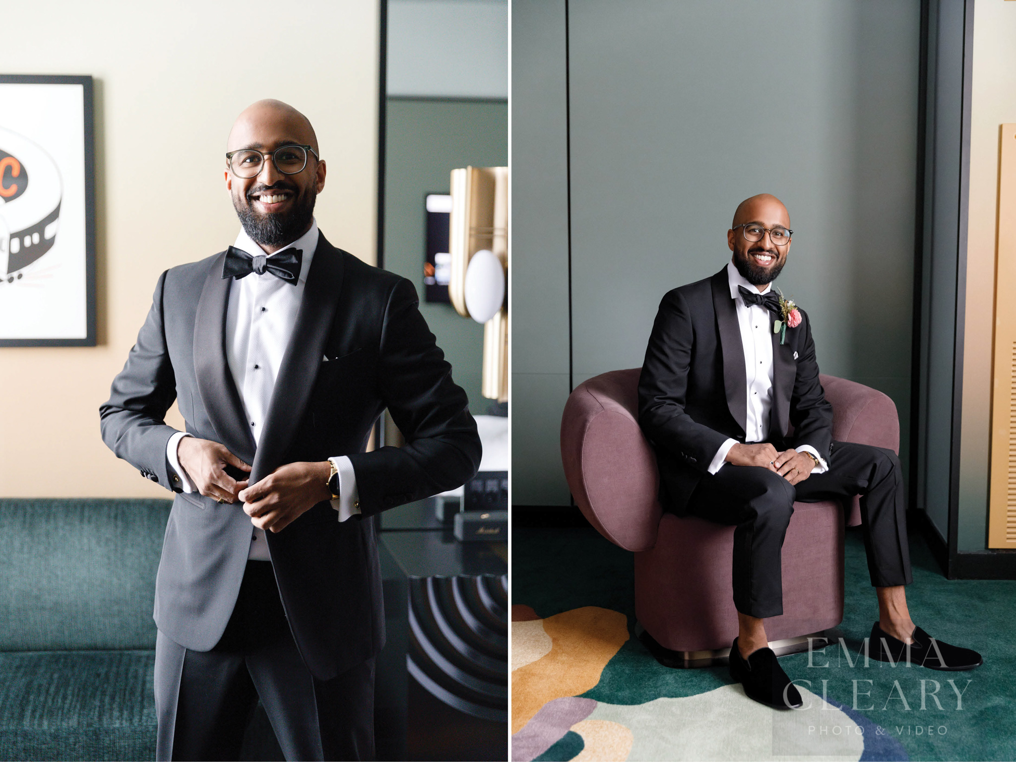 Groom's photo