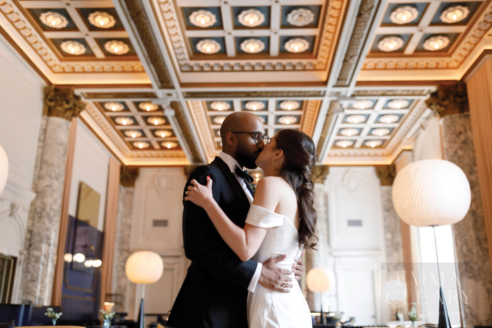 Wedding kiss